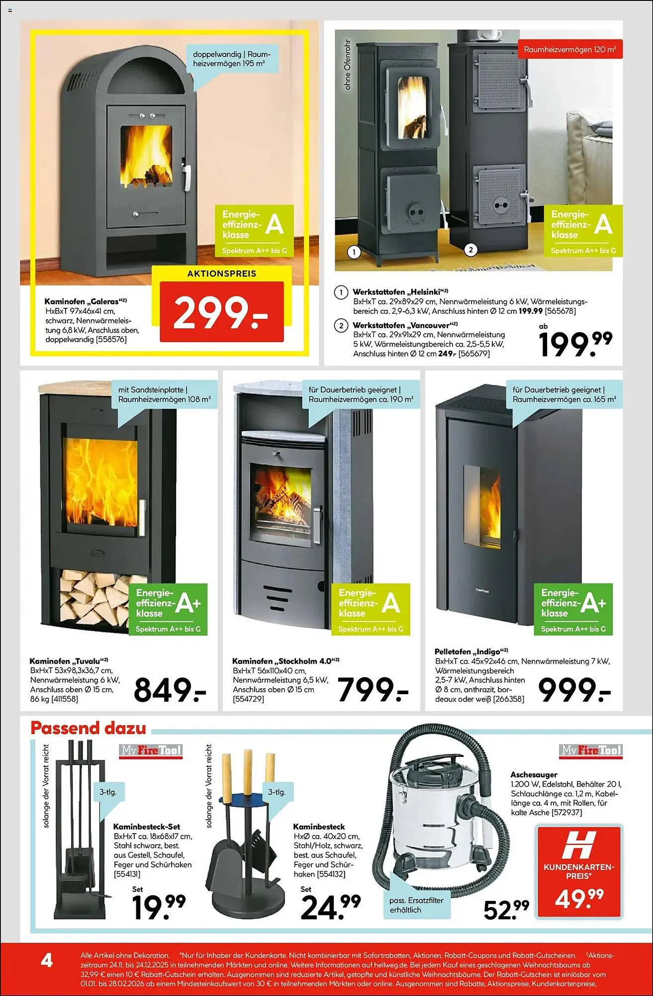 Hellweg Prospekt von 8. Dezember bis 13. Dezember 2025 - Prospekt seite 4
