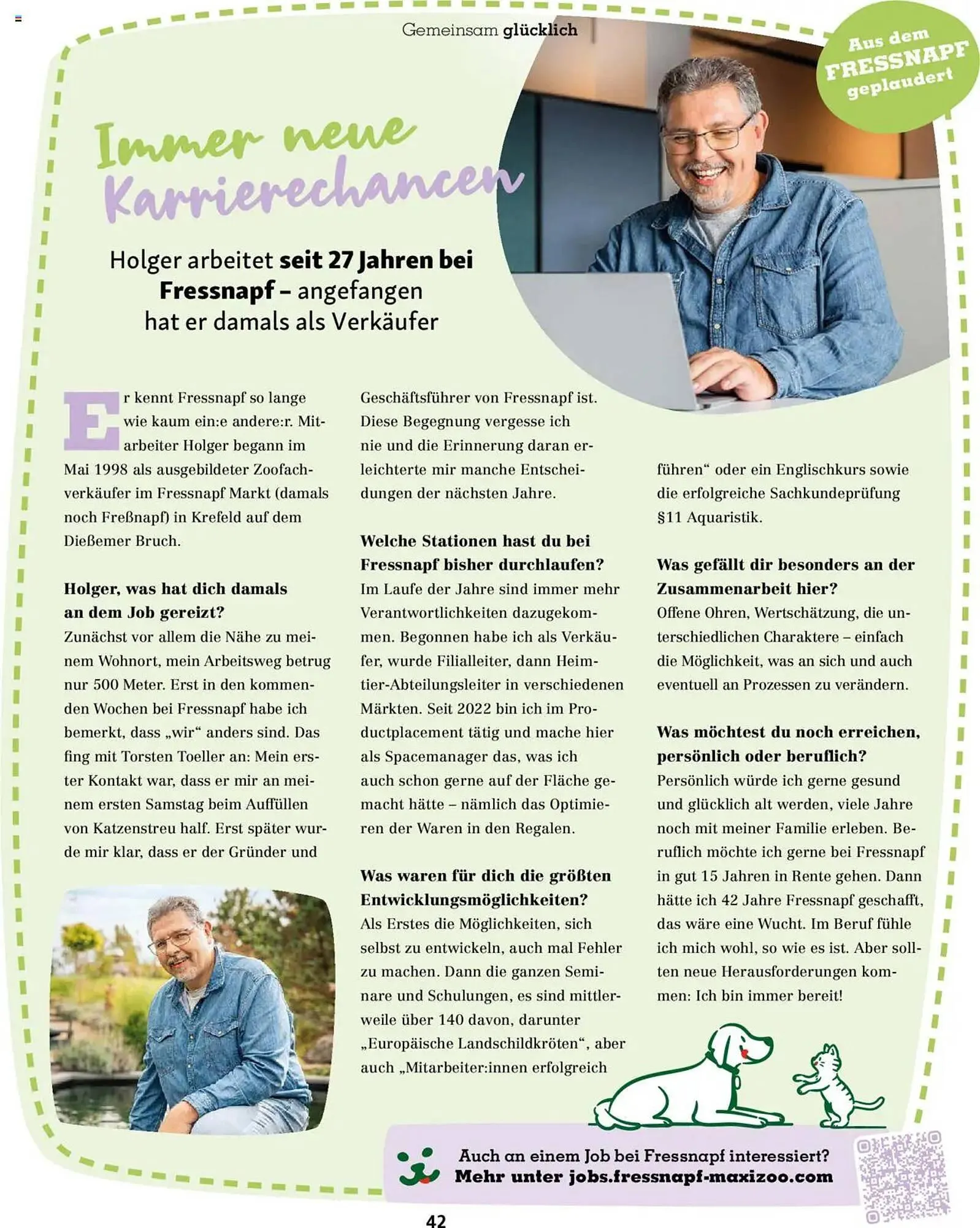 Fressnapf Magazin von 1. September bis 31. Oktober 2025 - Prospekt seite 42