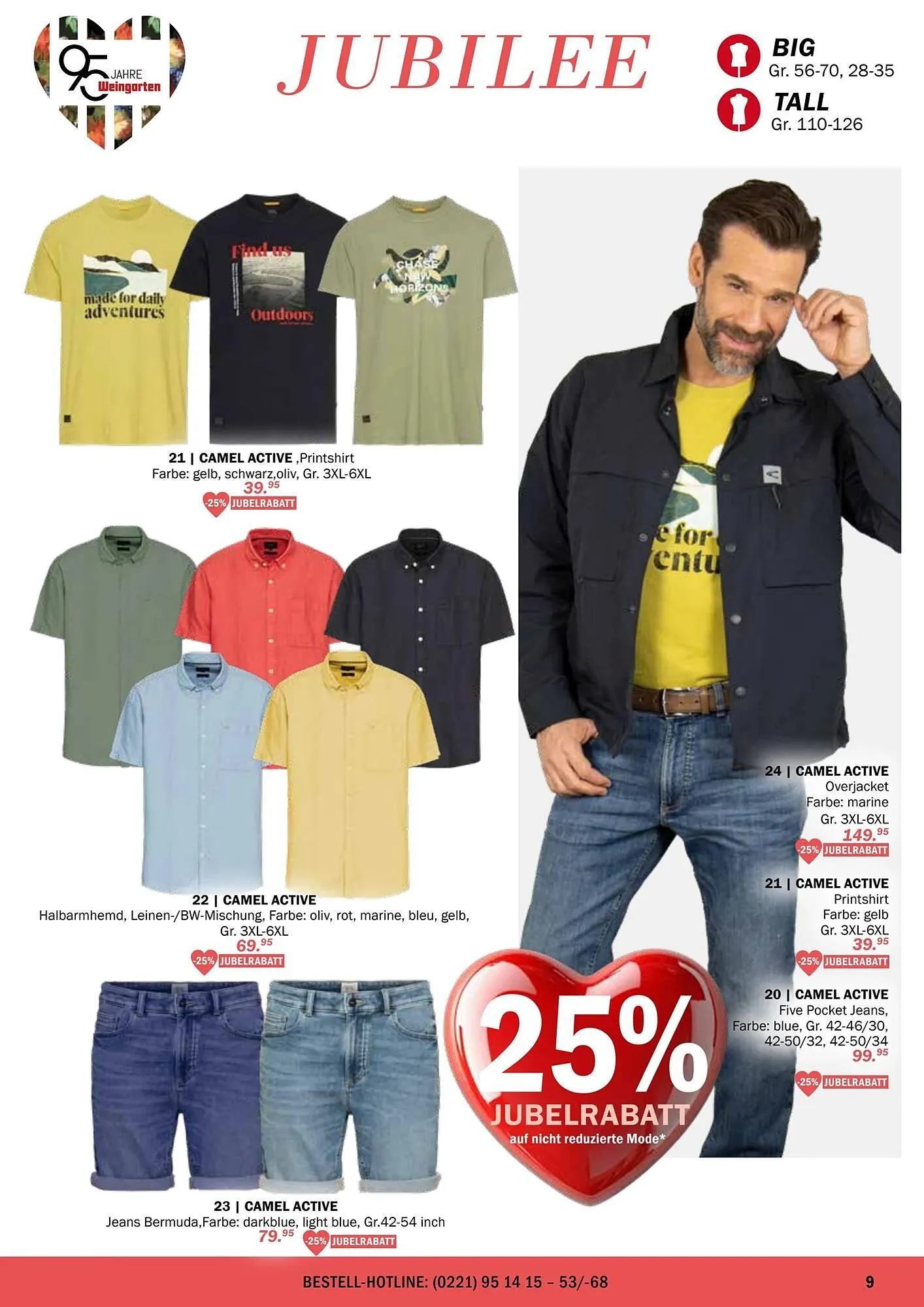 Modehaus Weingarten Prospekt von 2. April bis 1. Juni 2025 - Prospekt seite 9