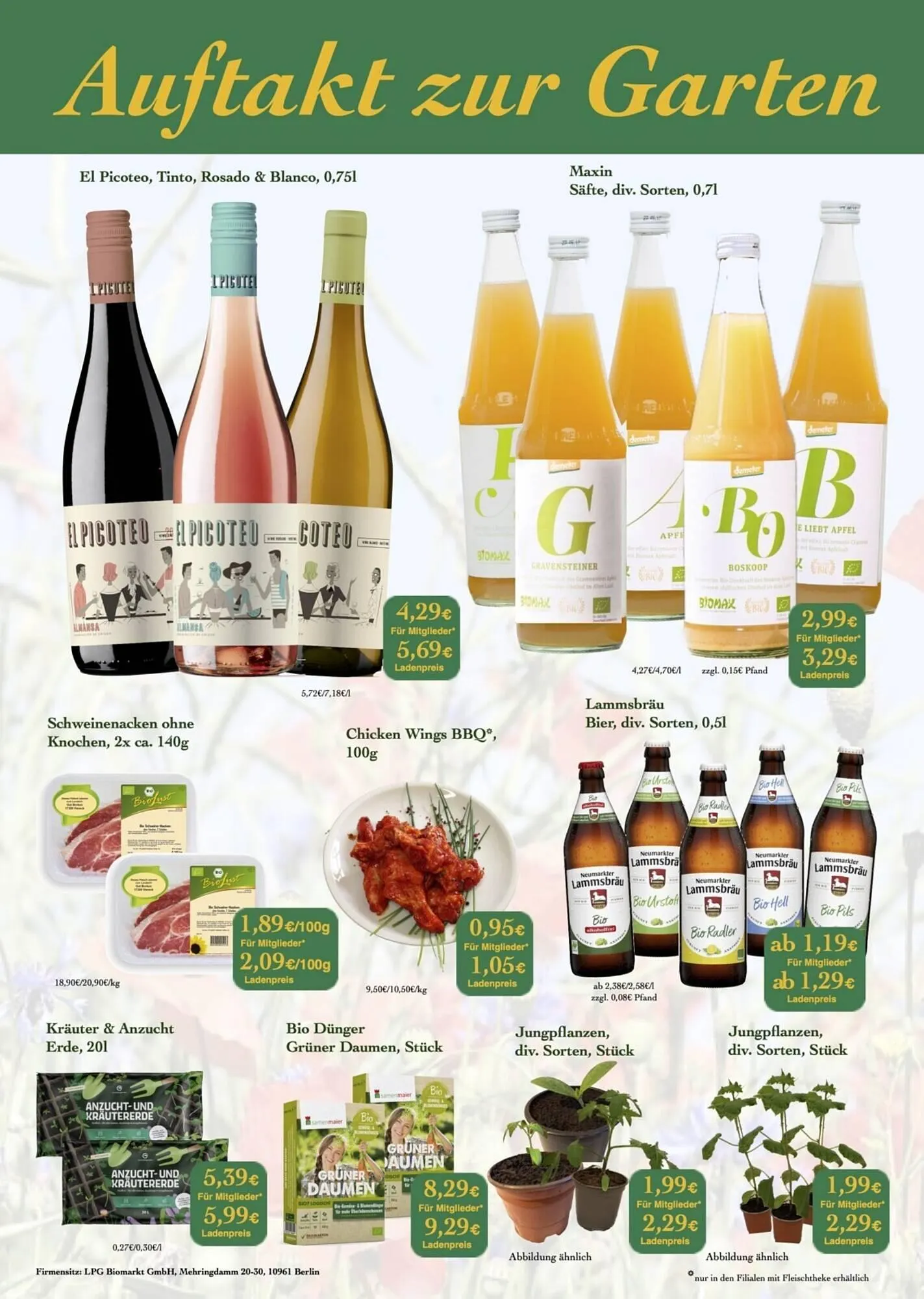 LPG Biomarkt Prospekt von 3. April bis 9. April 2025 - Prospekt seite 3