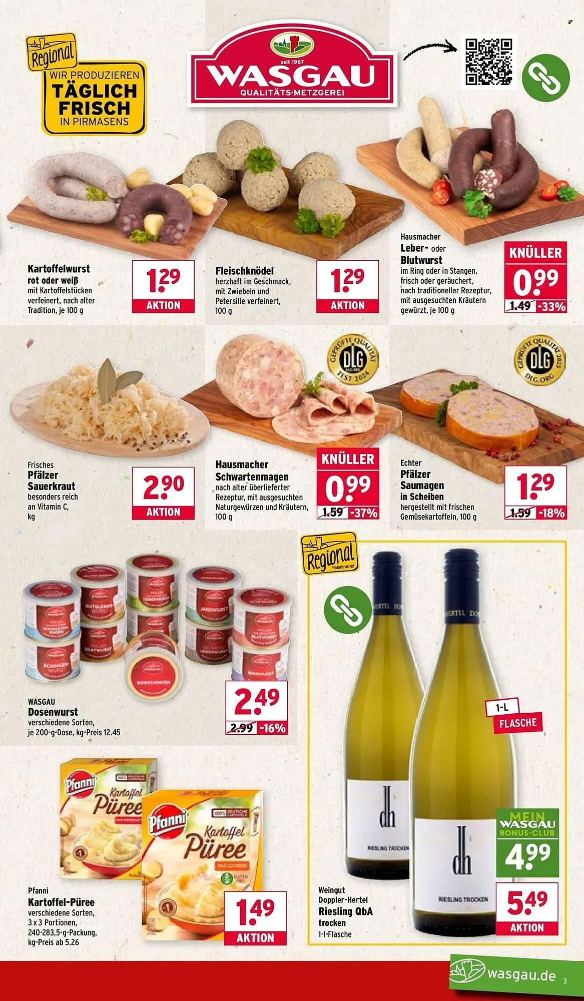 Wasgau Prospekt von 23. Februar bis 28. Februar 2026 - Prospekt seite 3