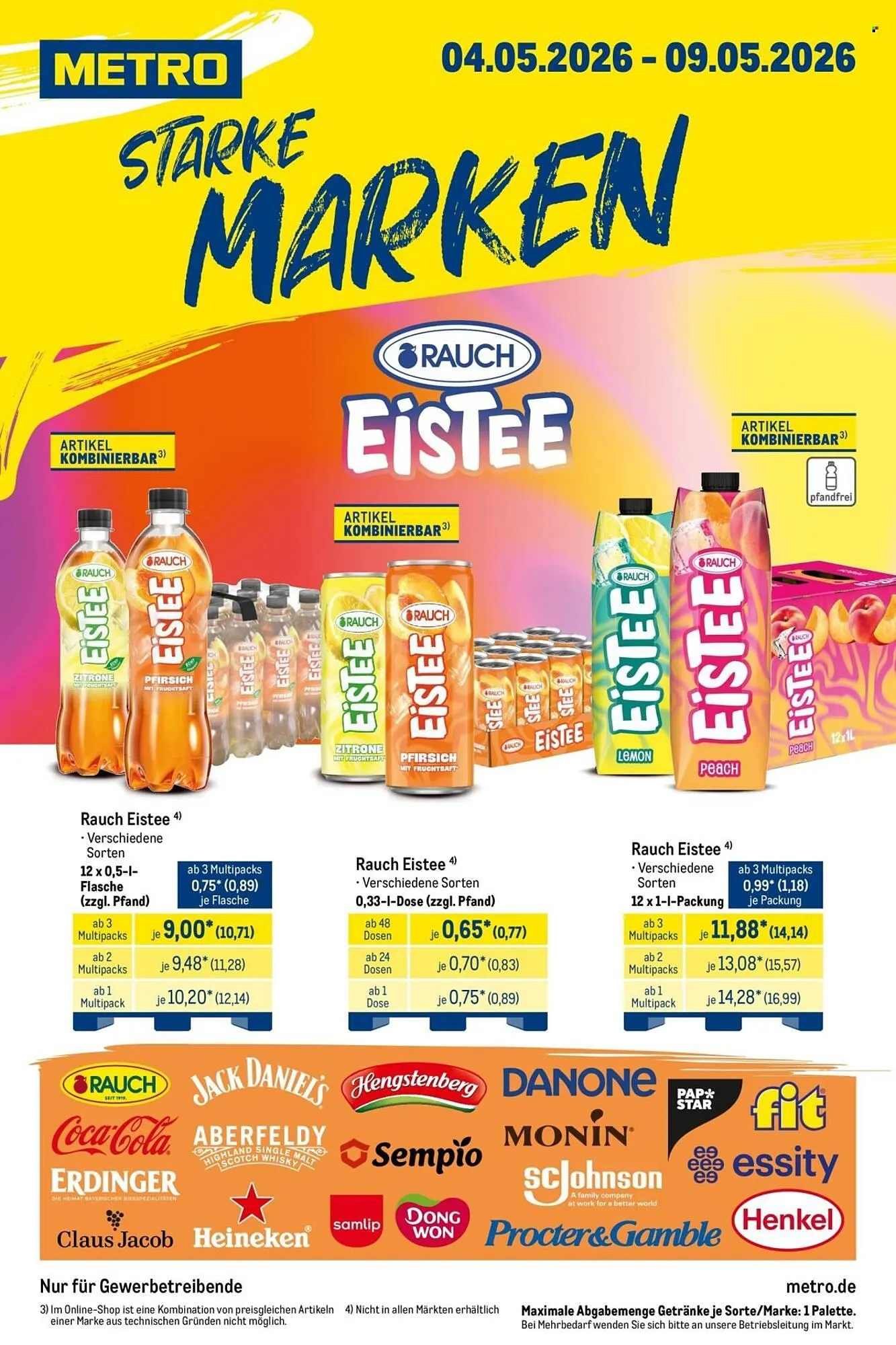 METRO Prospekt von 4. Mai bis 9. Mai 2026 - Prospekt seite 1