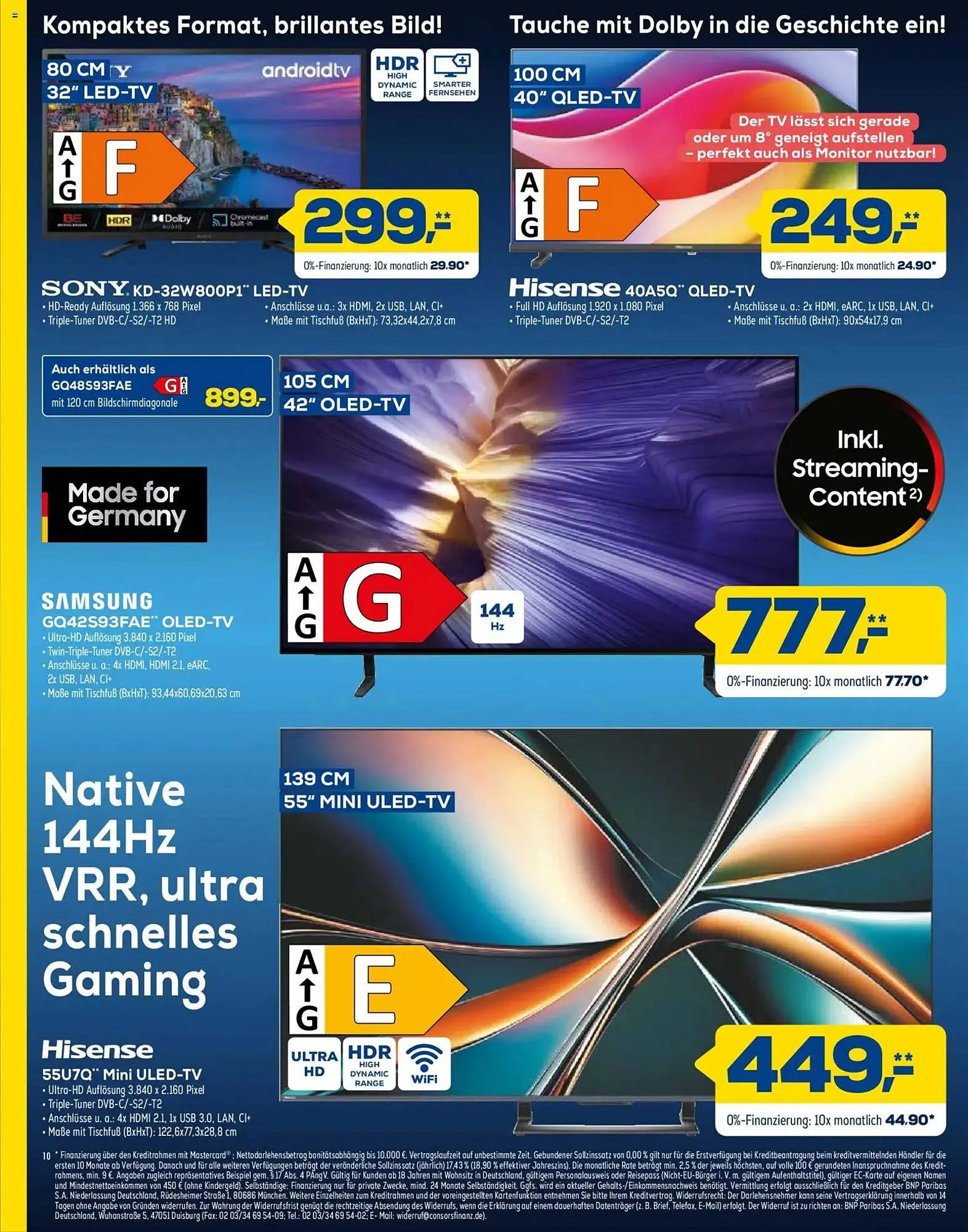 Euronics Prospekt von 10. Januar bis 23. Januar 2026 - Prospekt seite 10