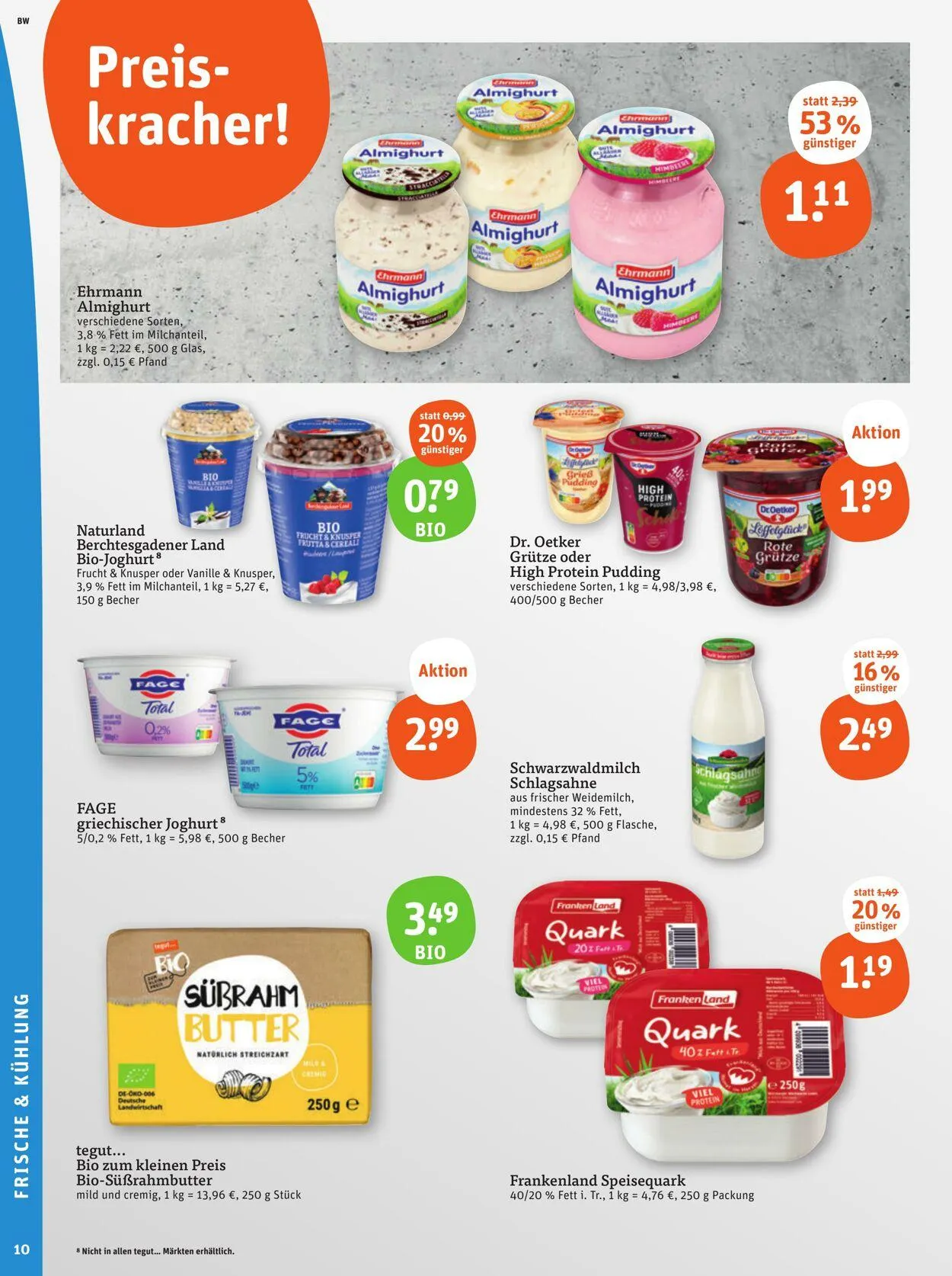 Tegut Aktueller Prospekt von 2. Juni bis 8. Juni 2025 - Prospekt seite 12