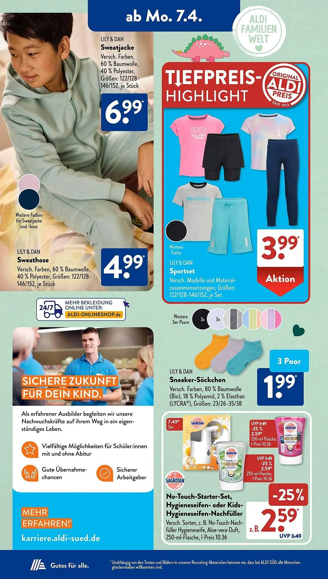 Aldi Süd Prospekt von 7. April bis 13. April 2025 - Prospekt seite 7