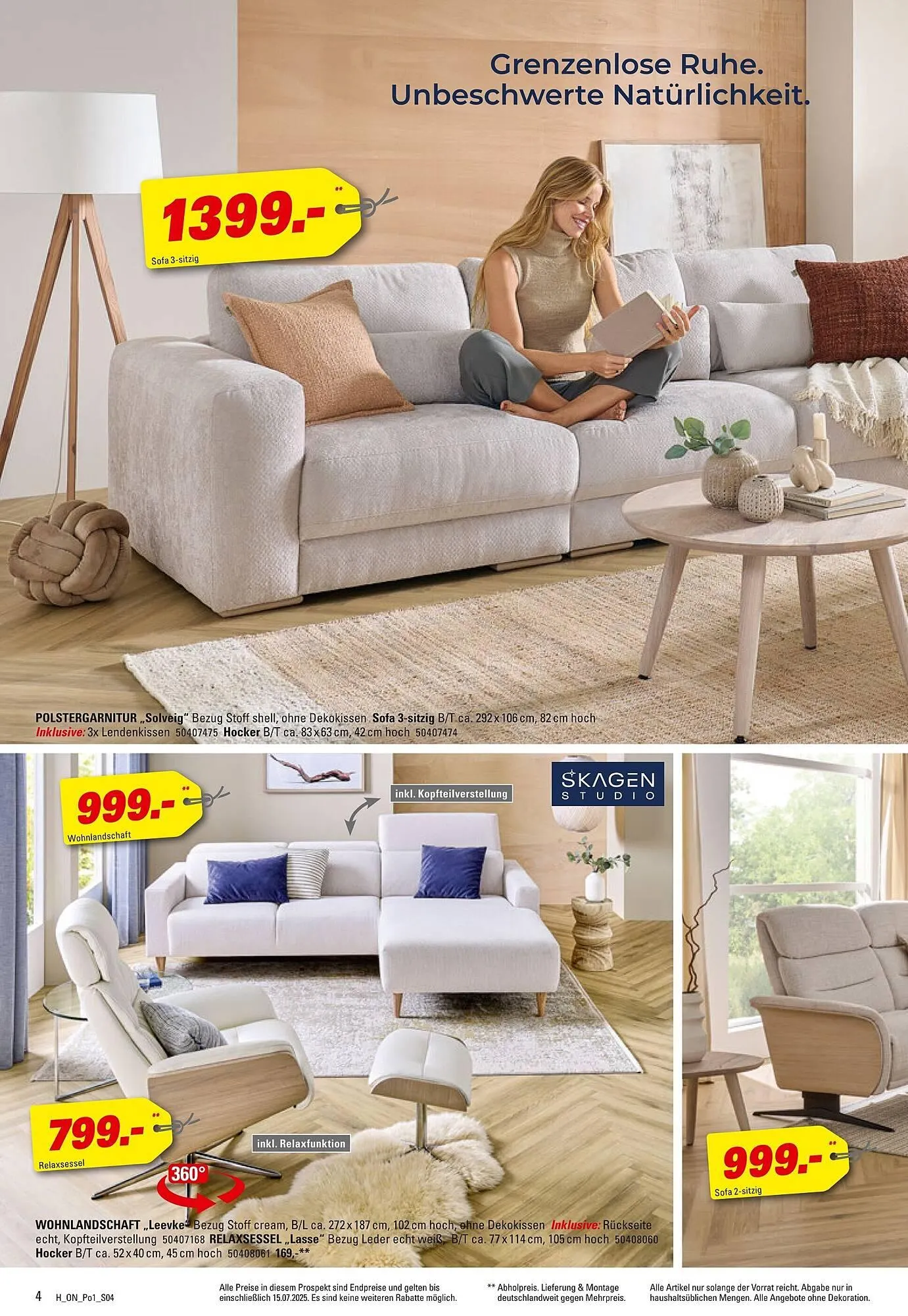 Höffner Prospekt von 4. Juni bis 15. Juli 2025 - Prospekt seite 4