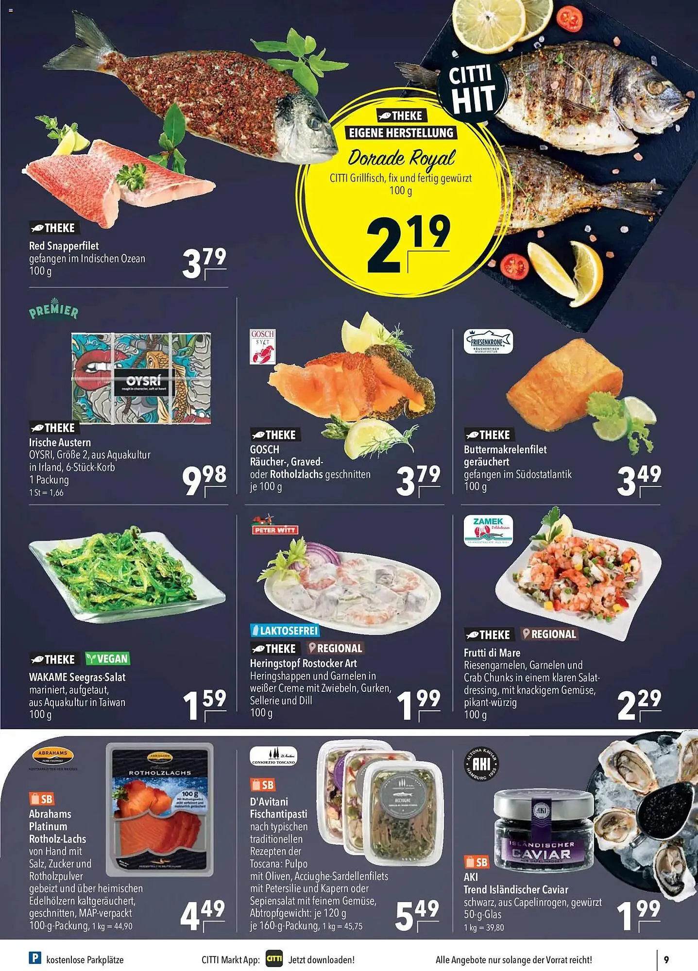 CITTI Markt Prospekt von 13. Mai bis 19. Mai 2026 - Prospekt seite 9