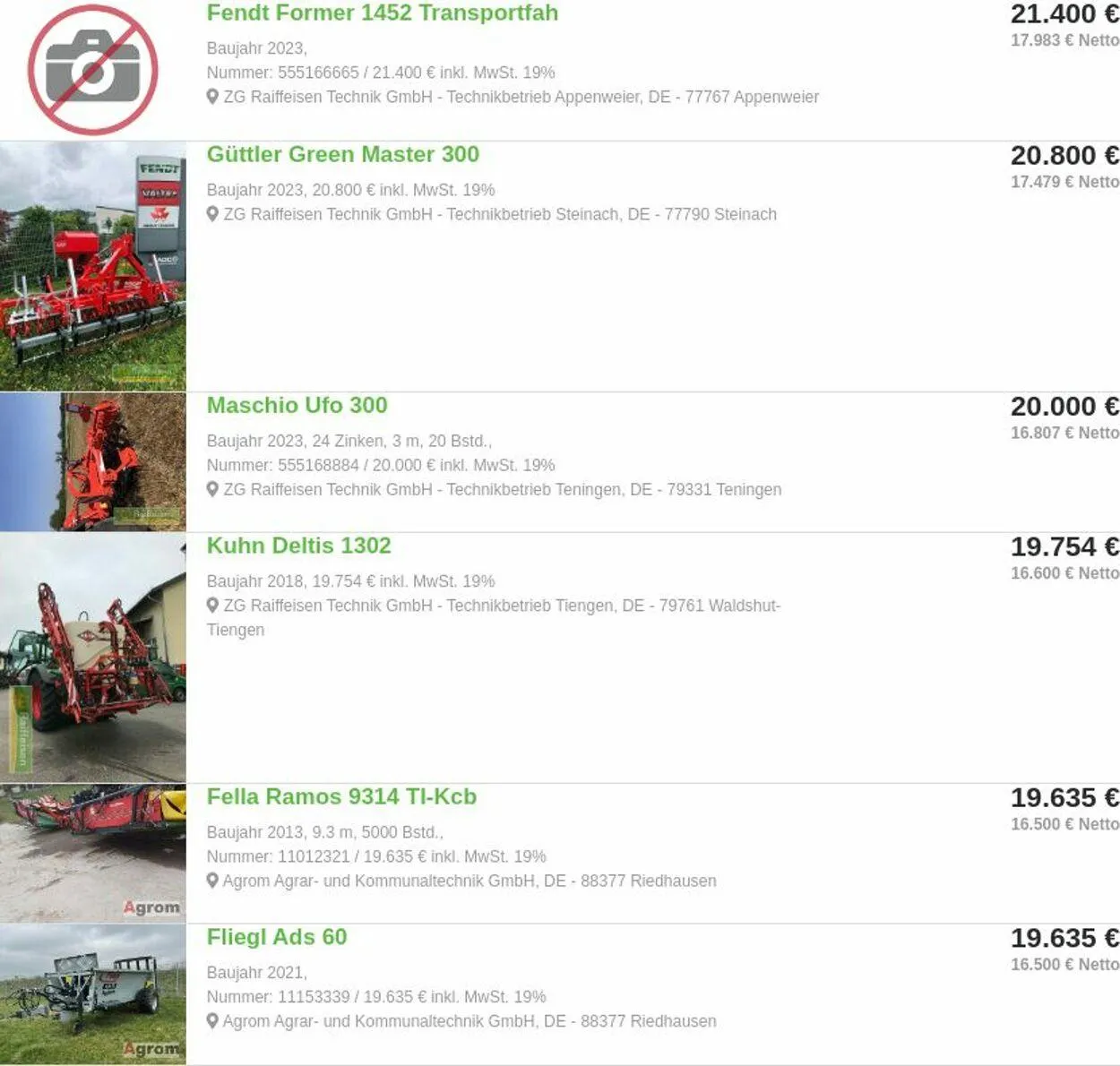 ZG Raiffeisen Aktueller Prospekt von 7. April bis 16. April 2025 - Prospekt seite 16