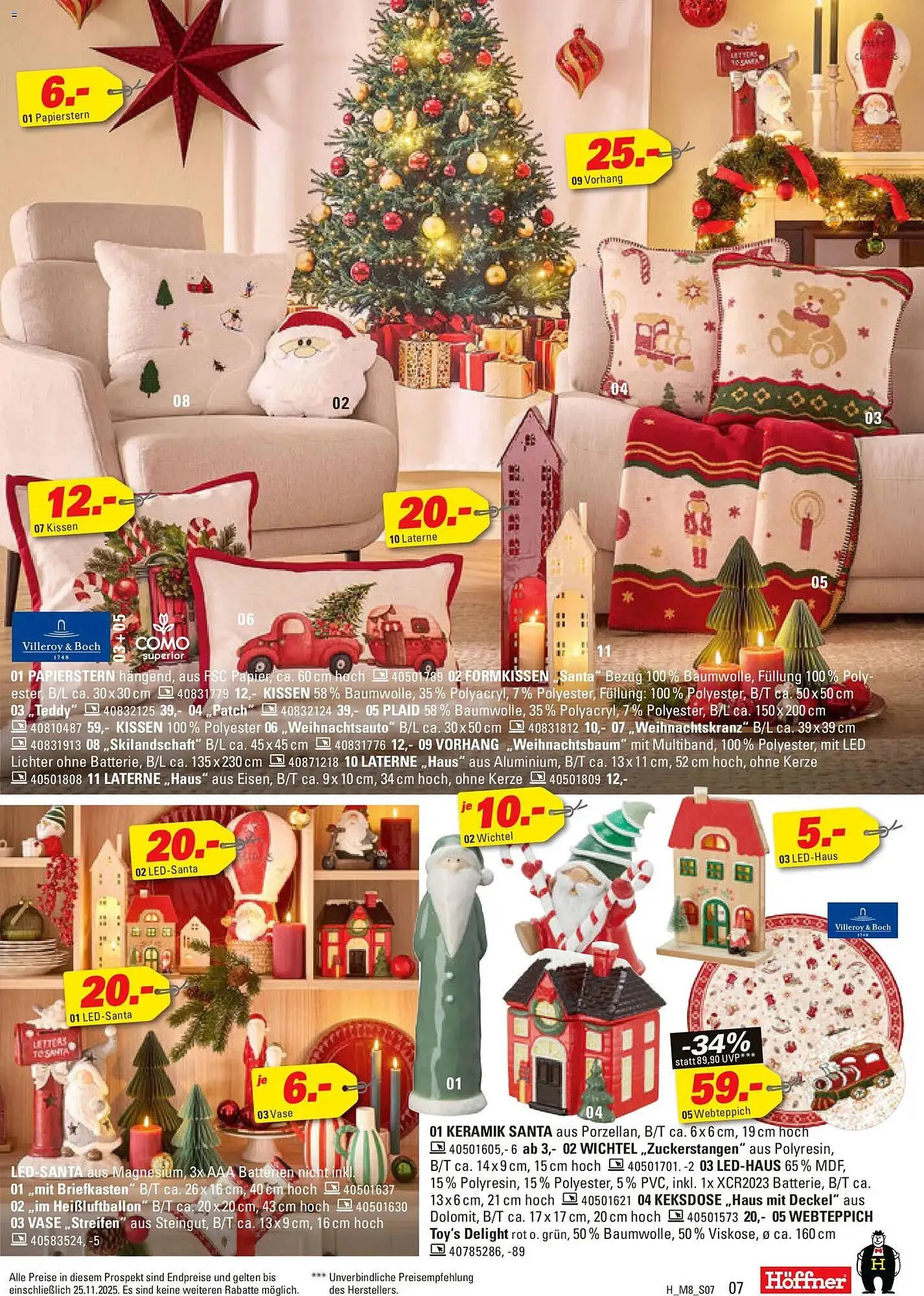 Höffner Prospekt von 12. November bis 25. November 2025 - Prospekt seite 7