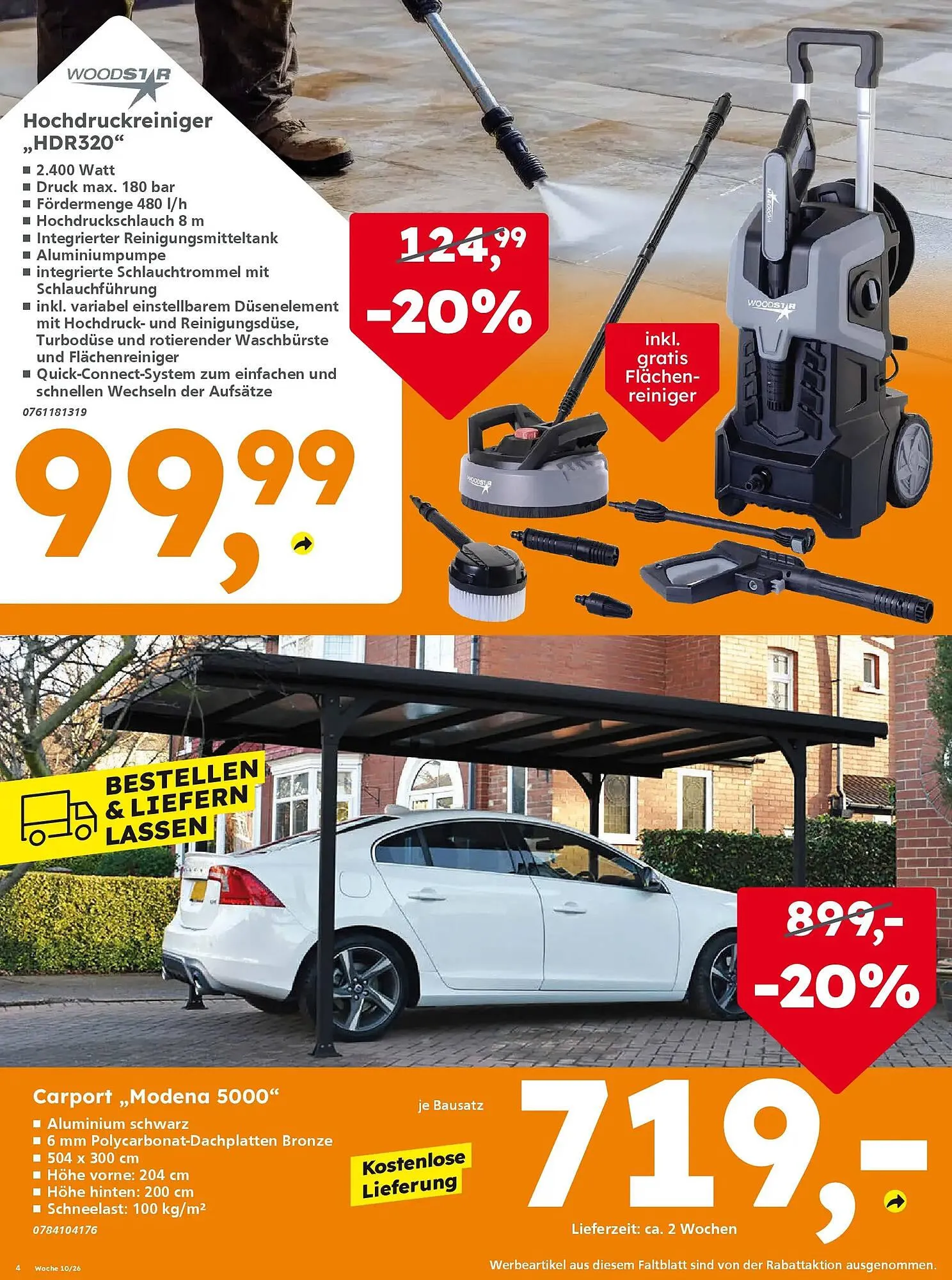 Globus Baumarkt Prospekt von 27. Februar bis 3. März 2026 - Prospekt seite 4