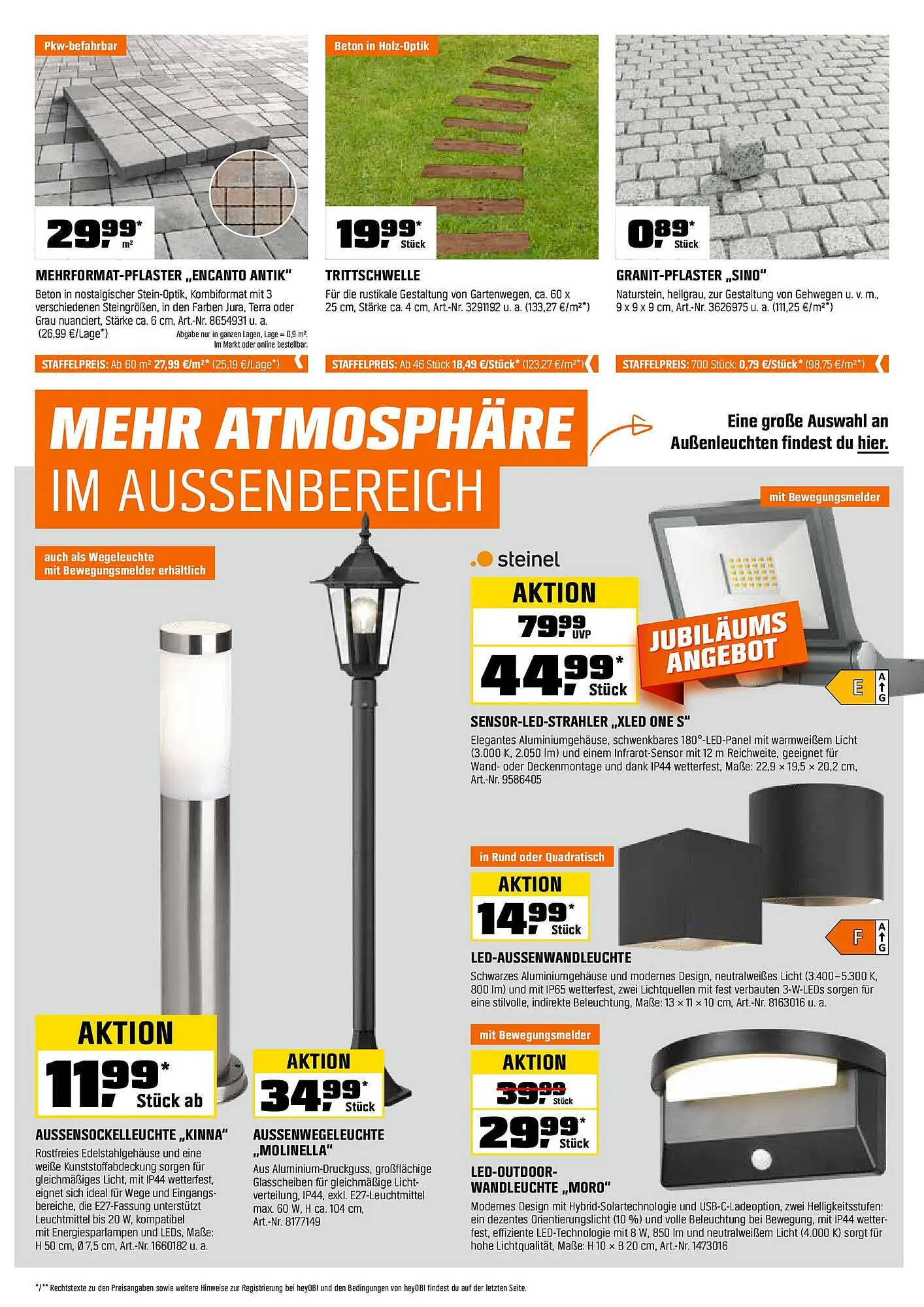 OBI Prospekt von 31. August bis 14. September 2025 - Prospekt seite 17