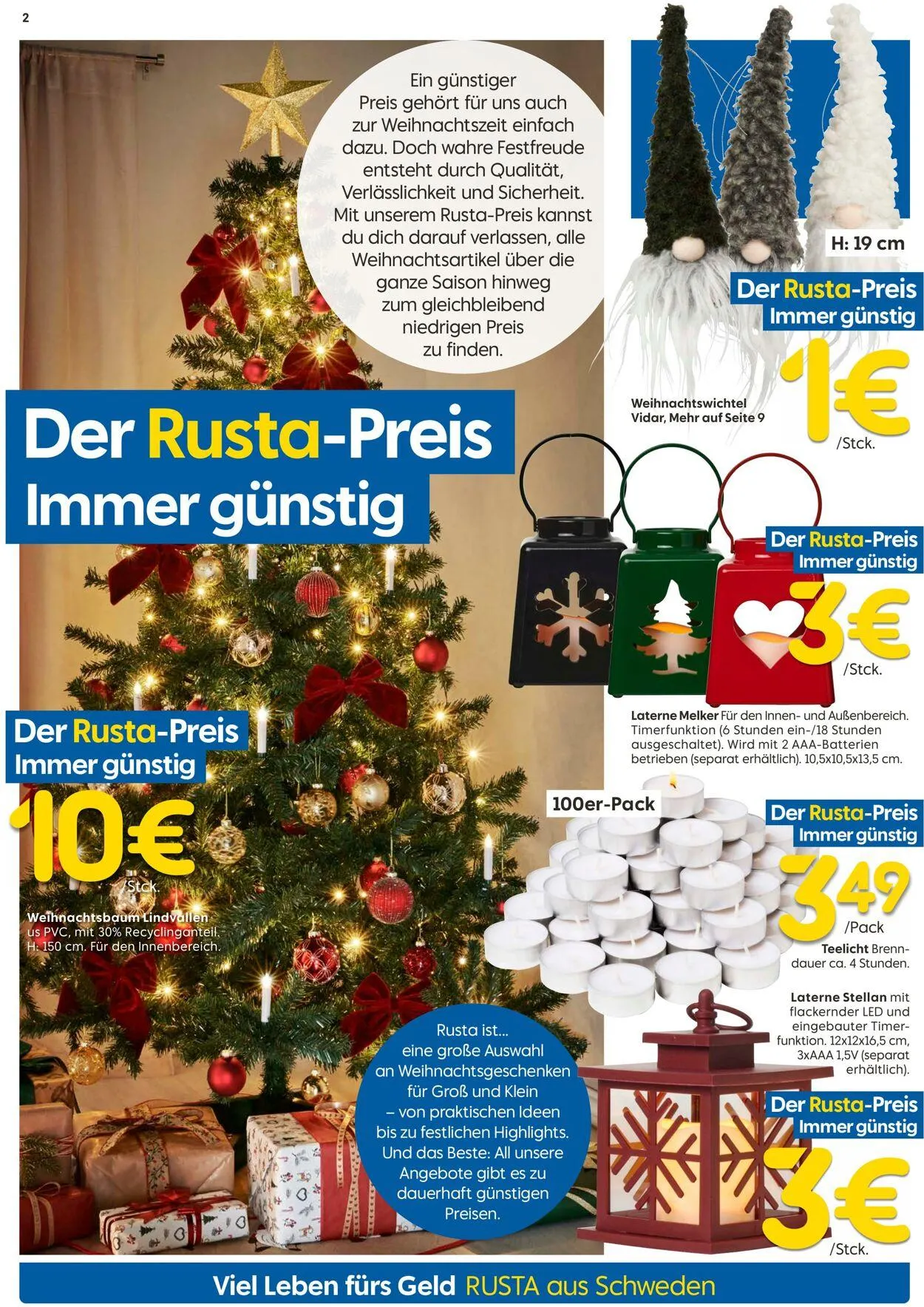 Rusta von 20. Oktober bis 3. November 2025 - Prospekt seite 2