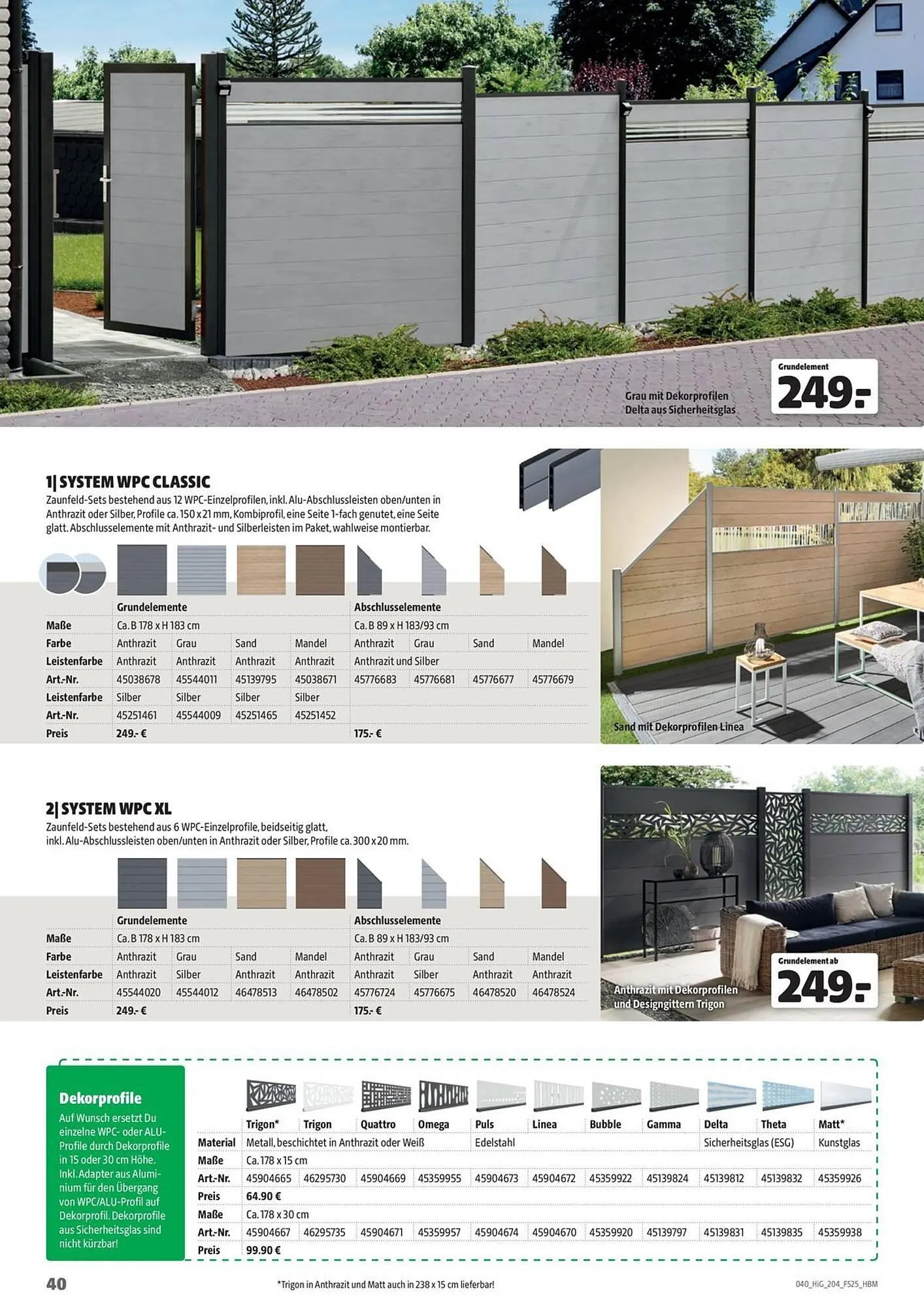 Hagebau Prospekt von 19. September bis 31. Dezember 2025 - Prospekt seite 40