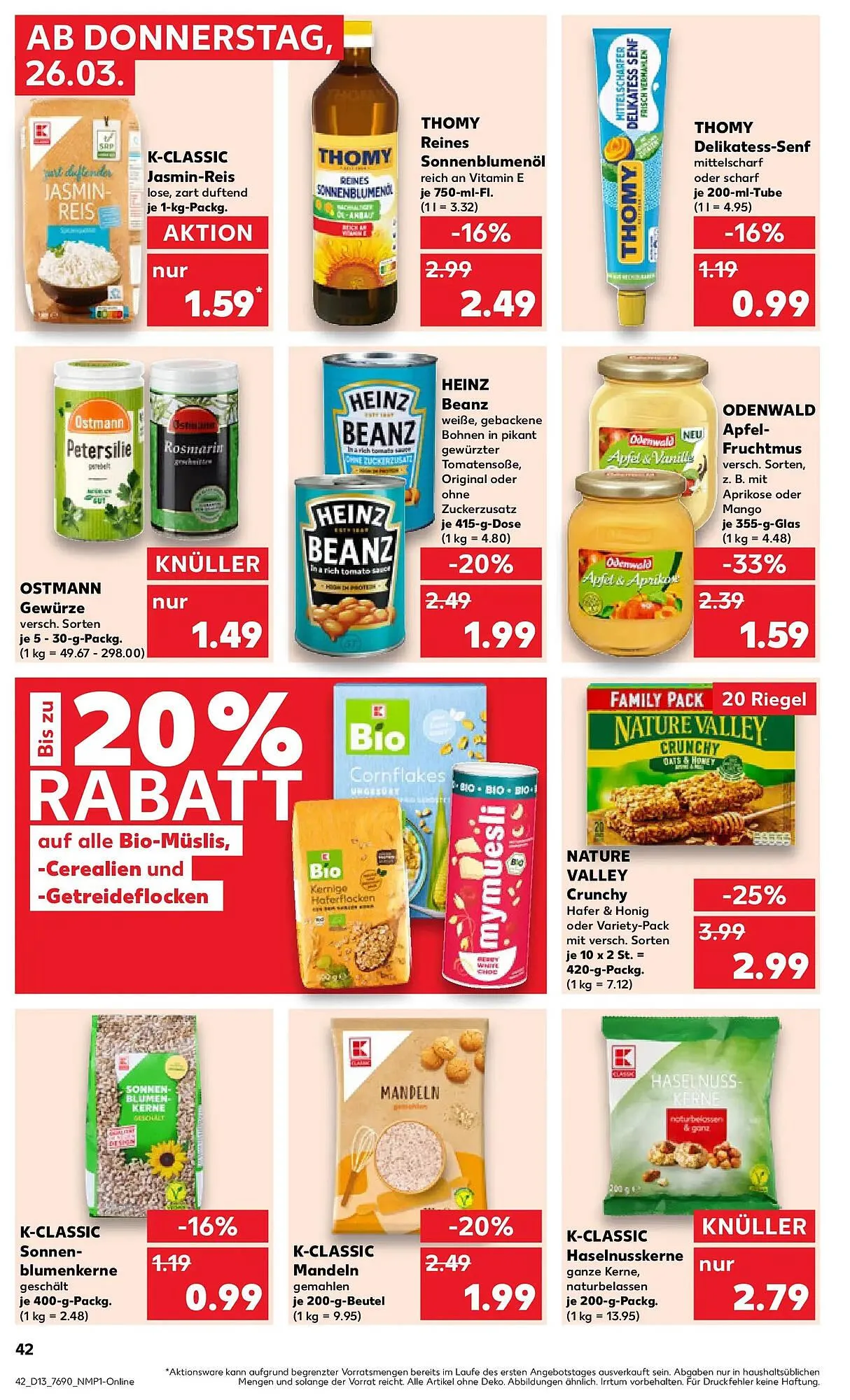 Kaufland Prospekt von 23. März bis 25. März 2026 - Prospekt seite 54