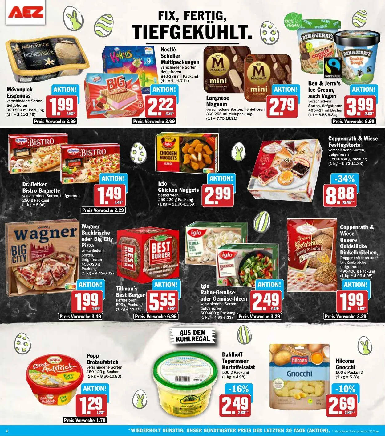AEZ Aktueller Prospekt von 7. April bis 12. April 2025 - Prospekt seite 8