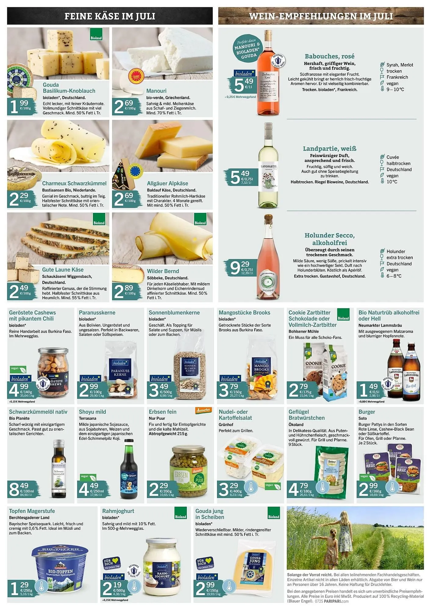 Bioladen Prospekt von 2. Juli bis 1. August 2025 - Prospekt seite 2