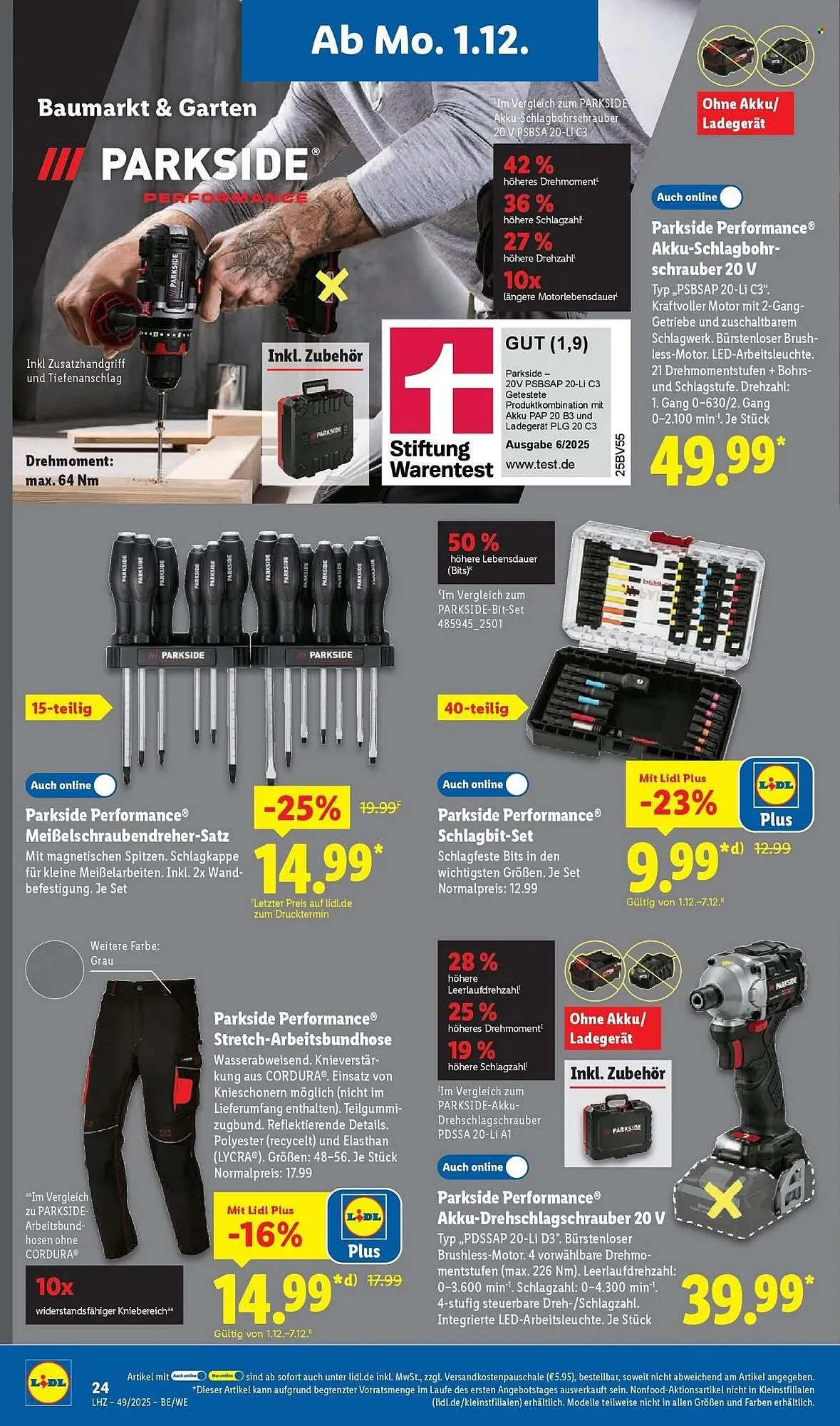 Lidl Prospekt von 1. Dezember bis 6. Dezember 2025 - Prospekt seite 38