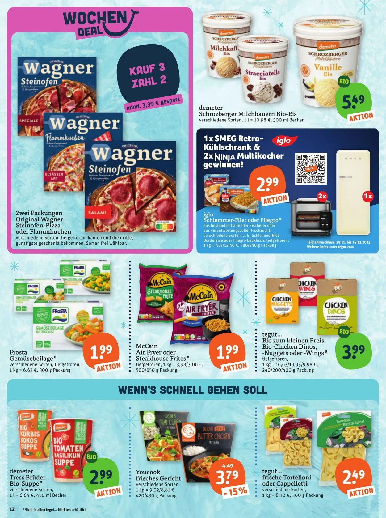Tegut Aktueller Prospekt von 8. Dezember bis 14. Dezember 2025 - Prospekt seite 14