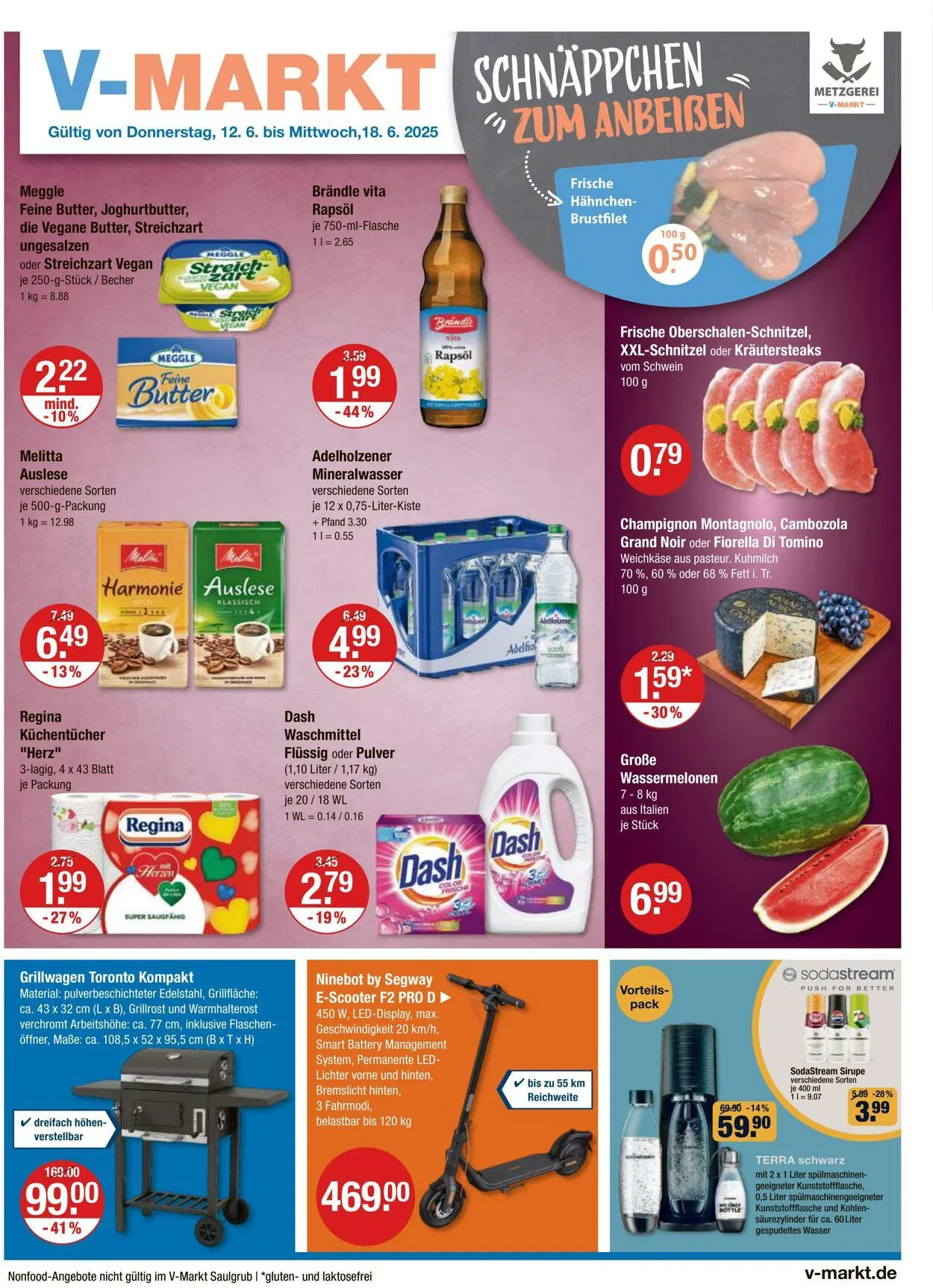 V-Markt Aktueller Prospekt von 12. Juni bis 18. Juni 2025 - Prospekt seite 1