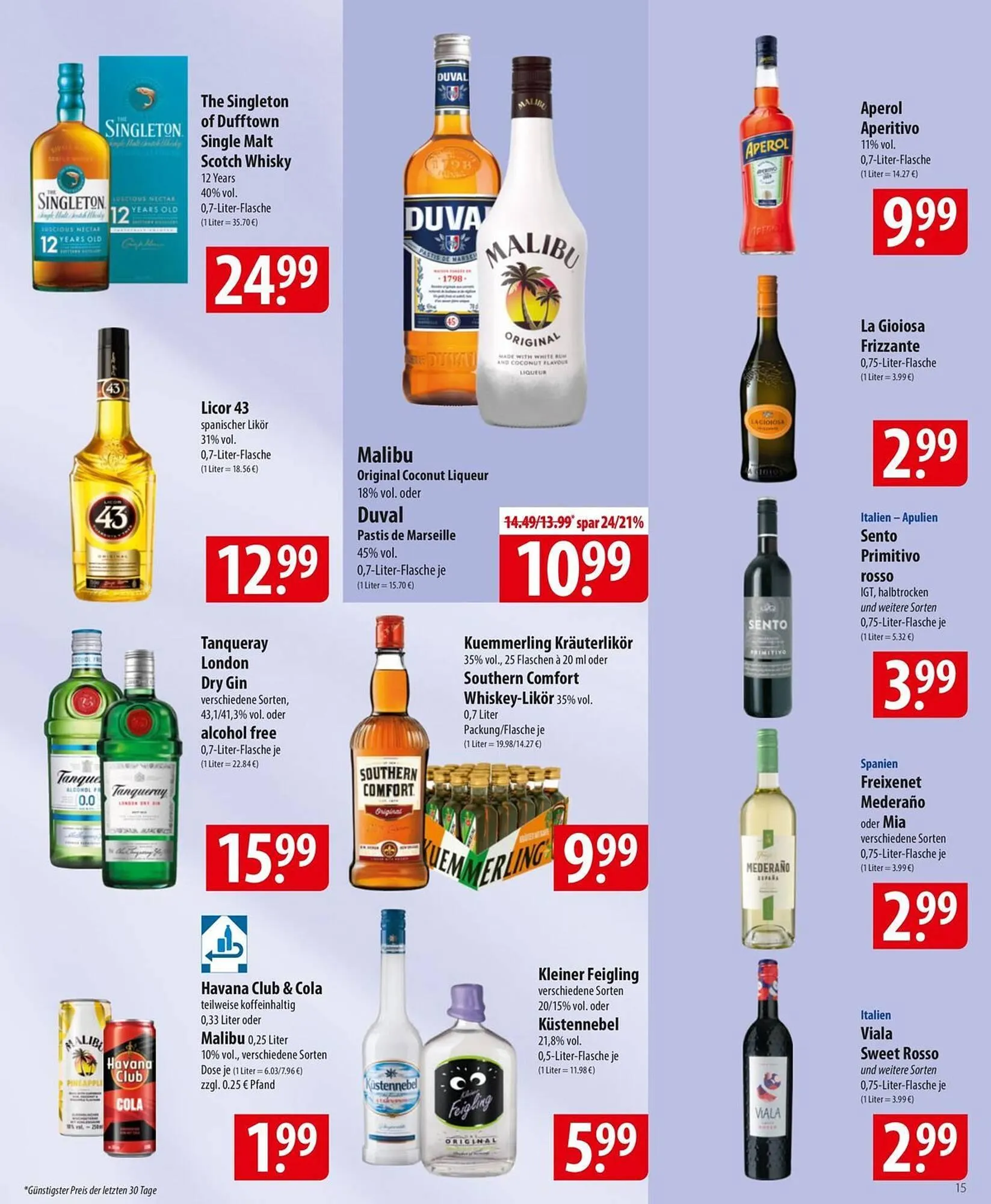 Famila Nord Ost Prospekt von 19. Mai bis 24. Mai 2025 - Prospekt seite 15