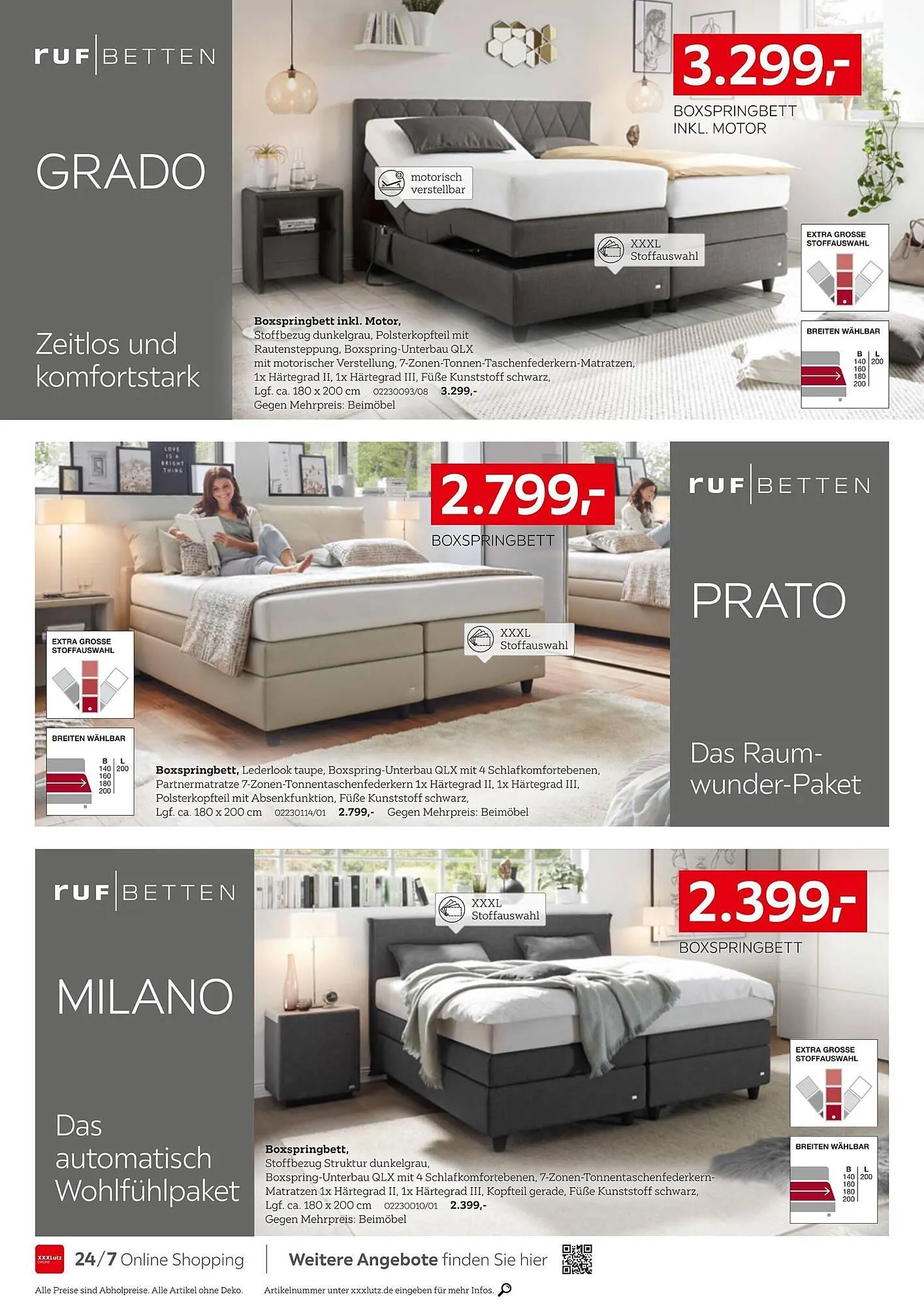 XXXLutz Prospekt von 28. Juli bis 10. August 2025 - Prospekt seite 8