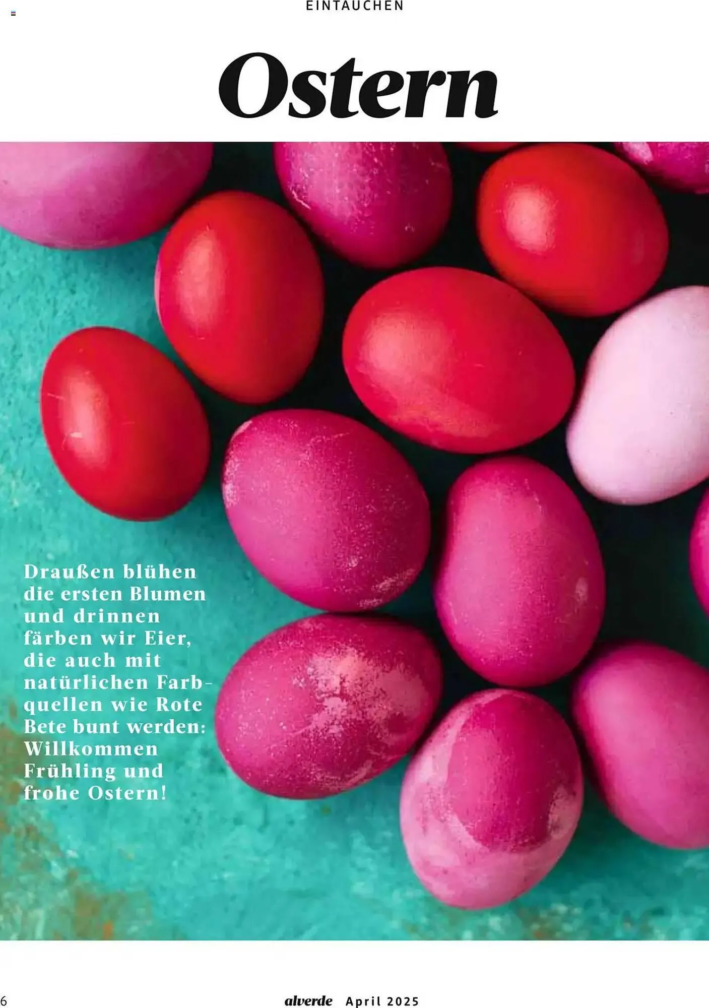 dm drogerie Prospekt von 1. April bis 30. April 2025 - Prospekt seite 6