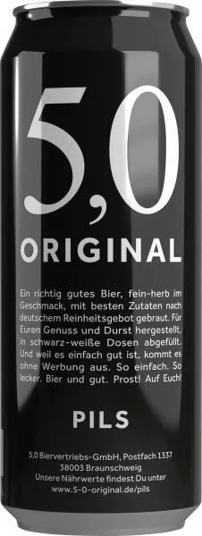 5,0 Original Pils (Einweg)