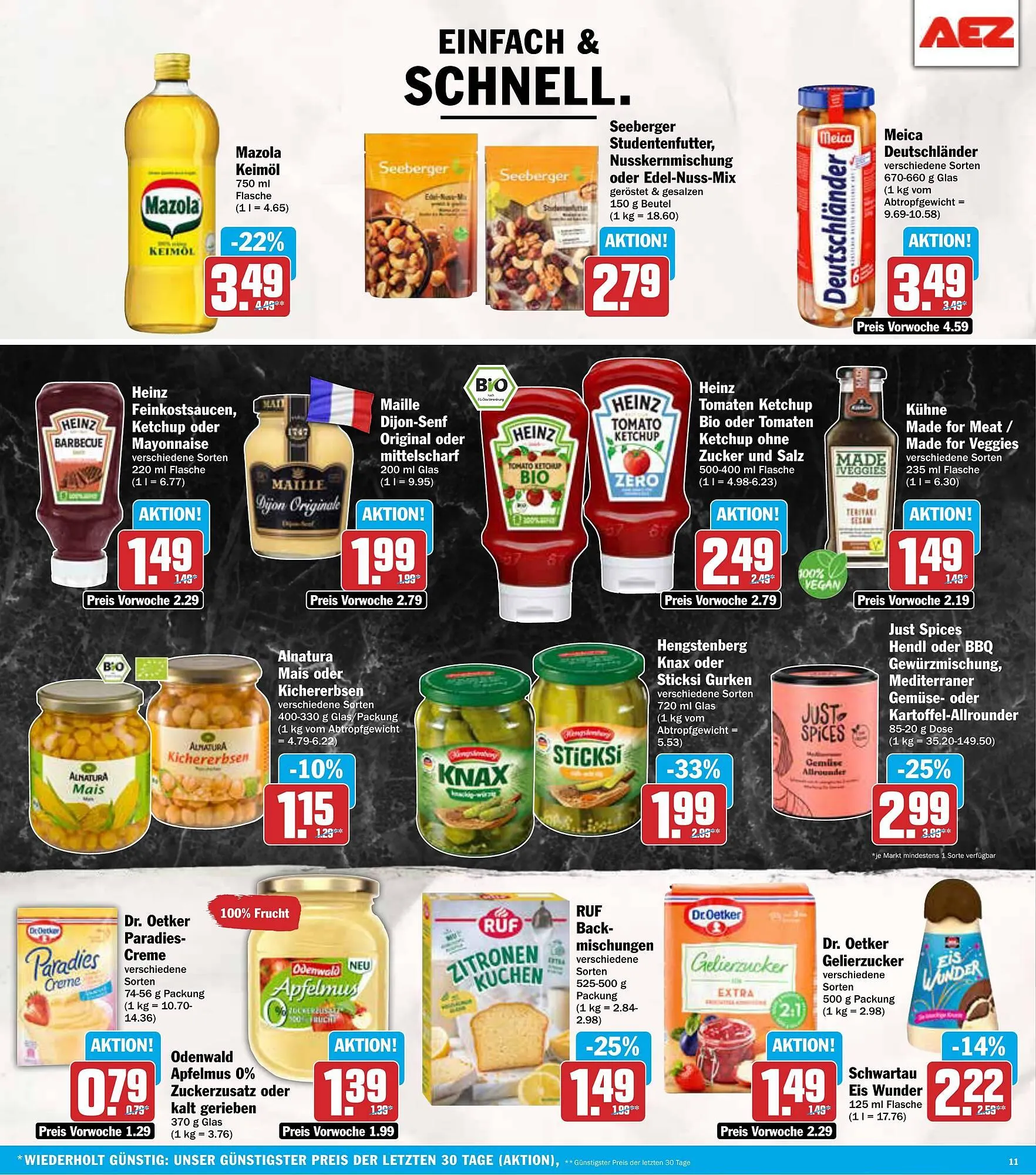 AEZ Prospekt von 11. August bis 16. August 2025 - Prospekt seite 11