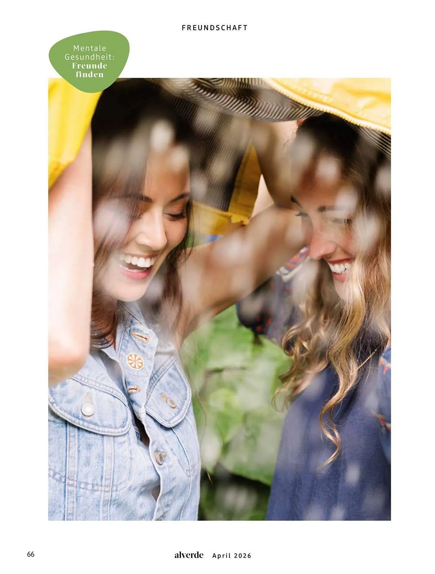 Dm drogerie Magazin von 1. April bis 30. April 2026 - Prospekt seite 66