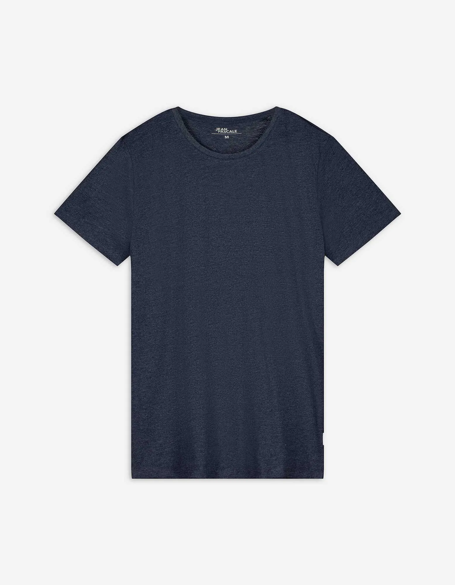 T-Shirt - Meliert - dunkelblau
