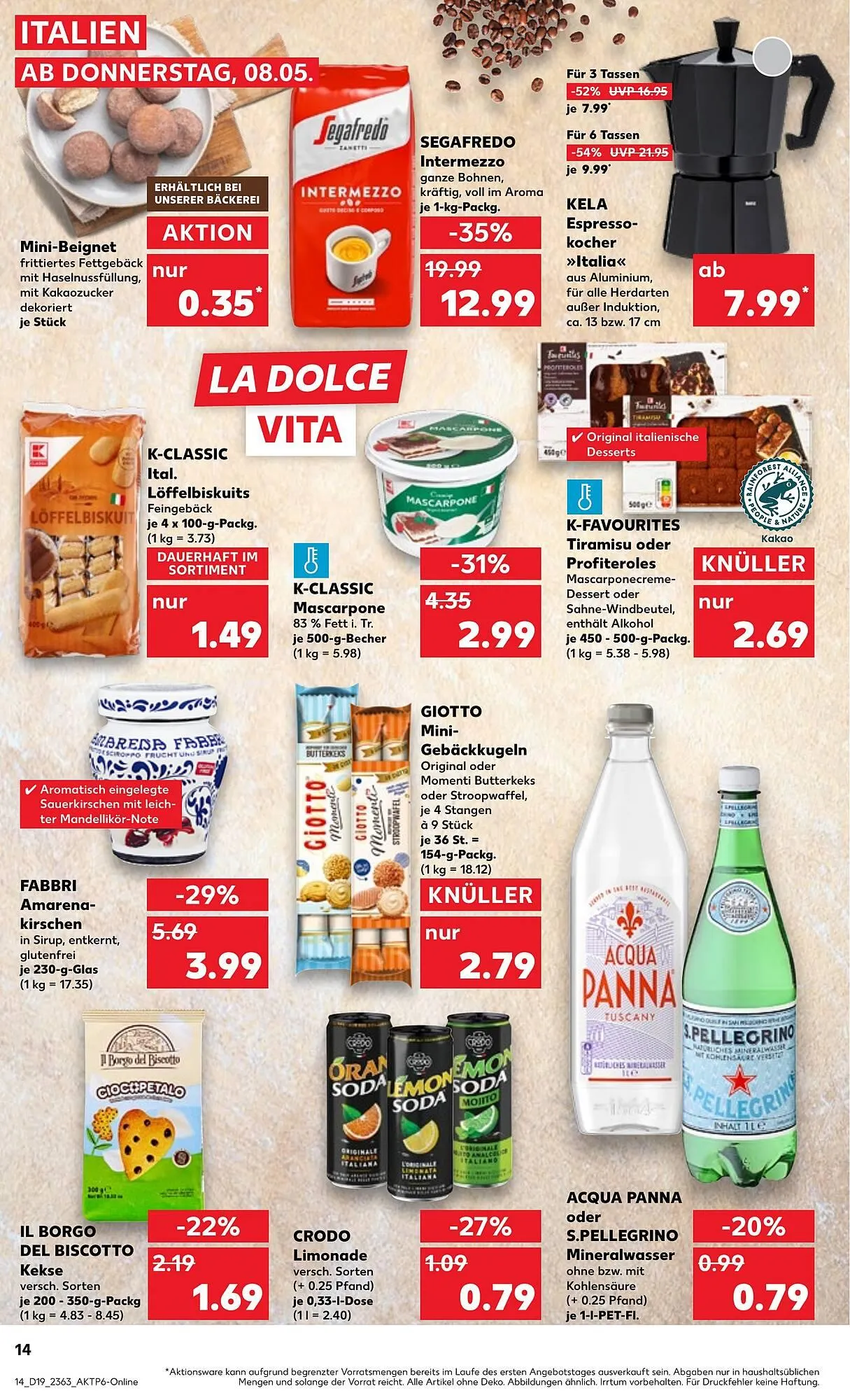 Kaufland Prospekt von 8. Mai bis 14. Mai 2025 - Prospekt seite 14