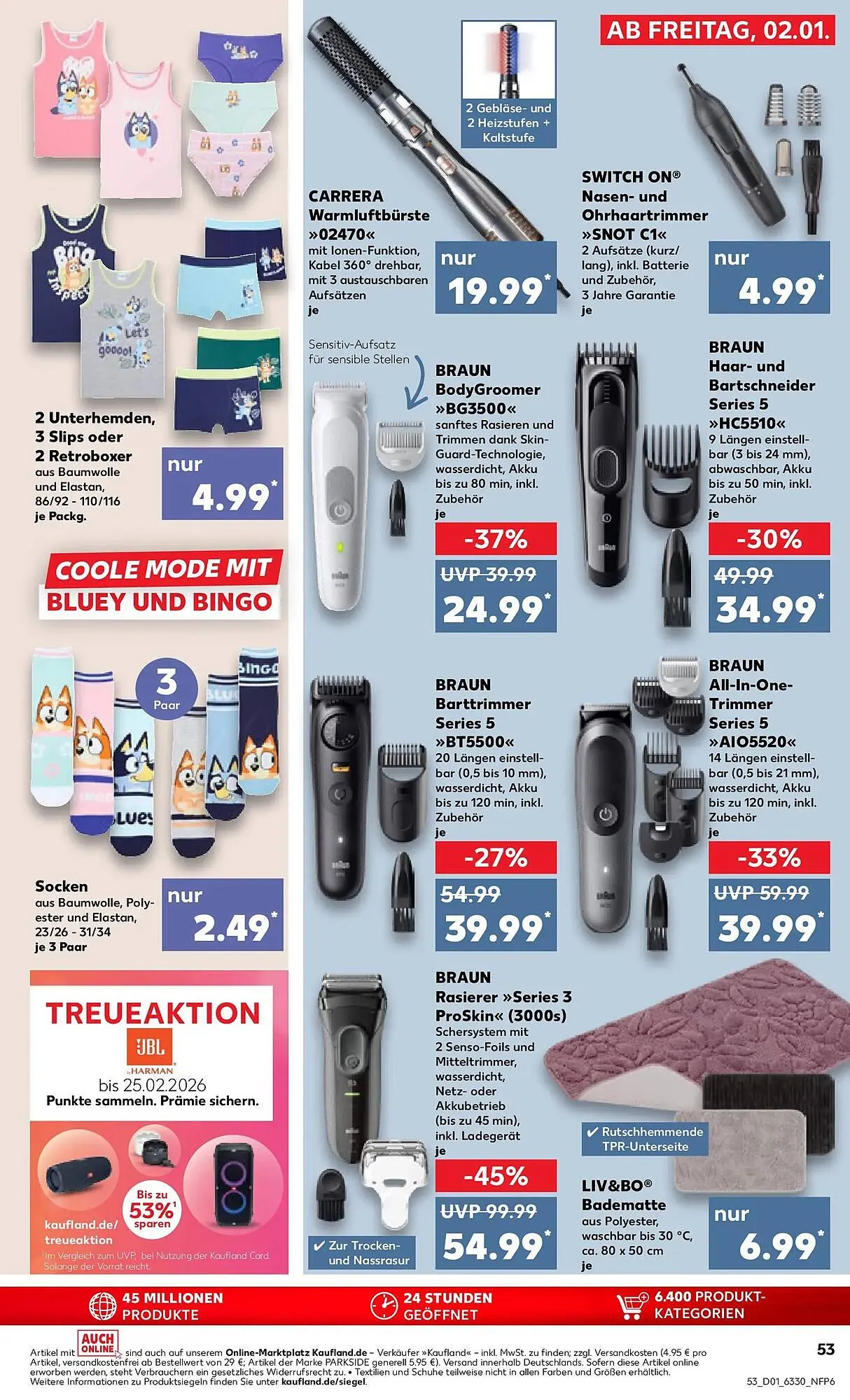 Kaufland Prospekt von 4. Januar bis 7. Januar 2026 - Prospekt seite 53