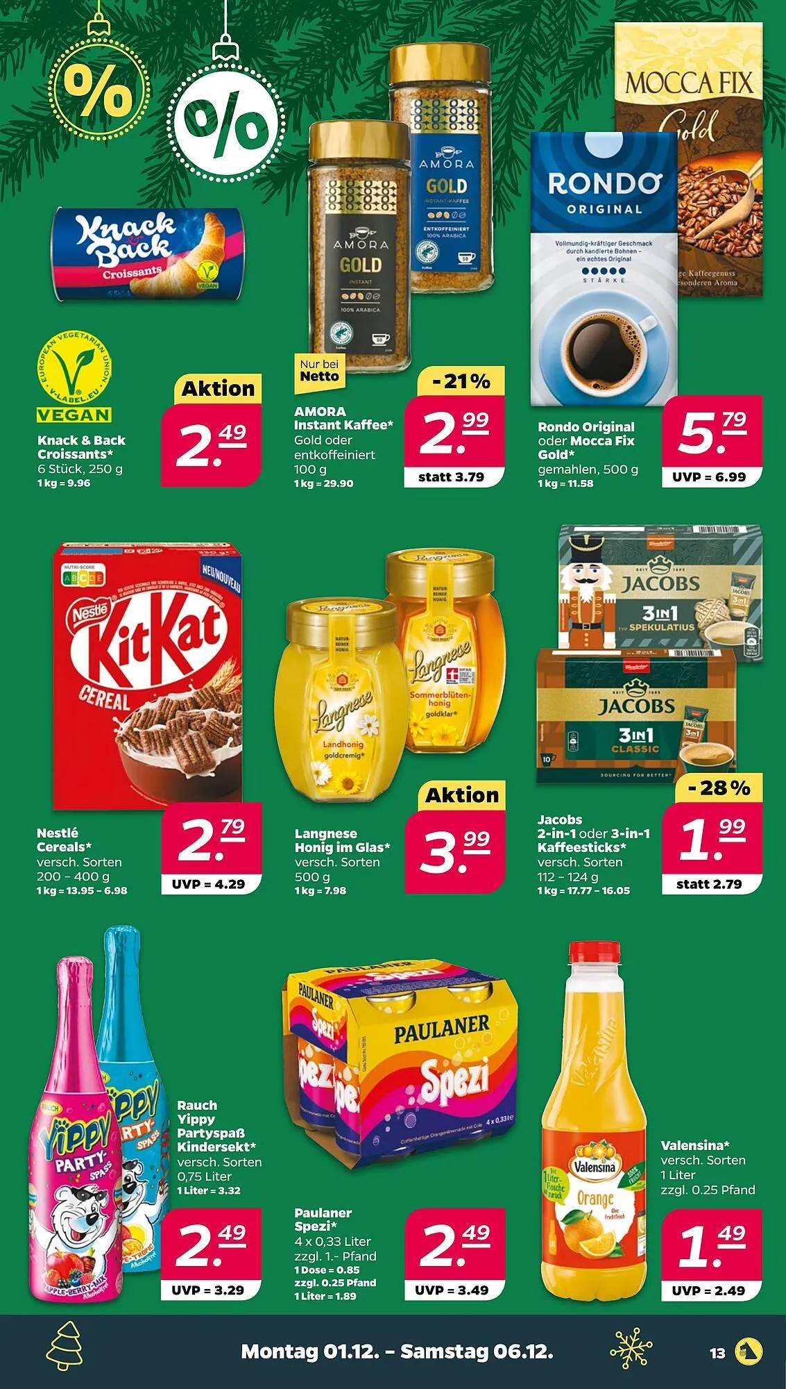 NETTO Prospekt von 1. Dezember bis 6. Dezember 2025 - Prospekt seite 13