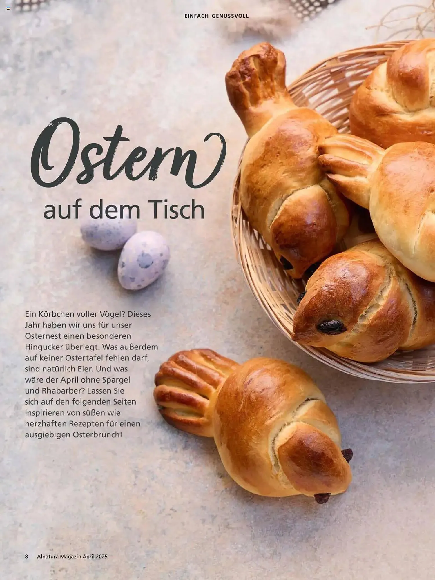 Alnatura Prospekt von 1. April bis 30. April 2025 - Prospekt seite 8