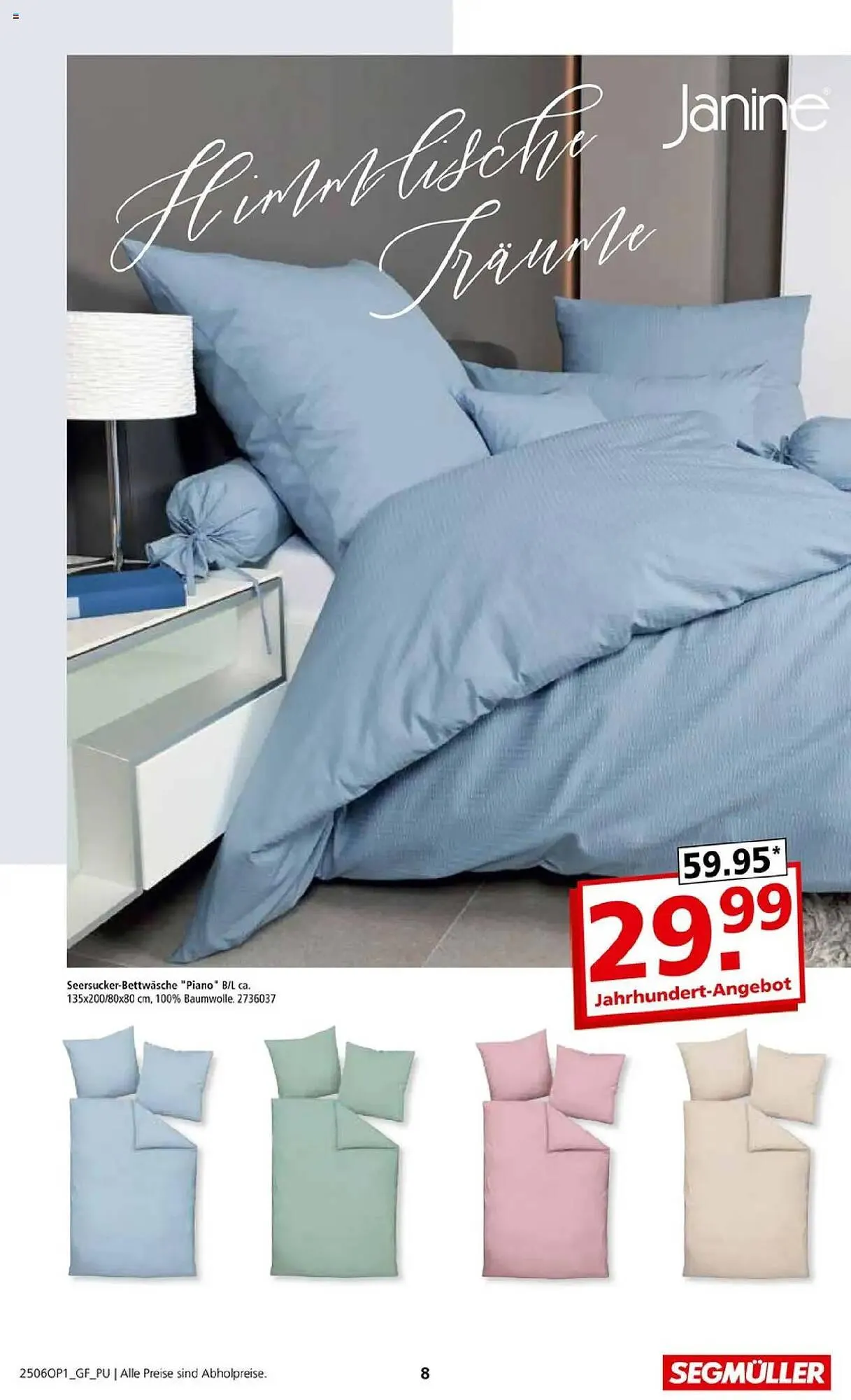 Segmüller Prospekt von 31. Mai bis 30. August 2025 - Prospekt seite 8