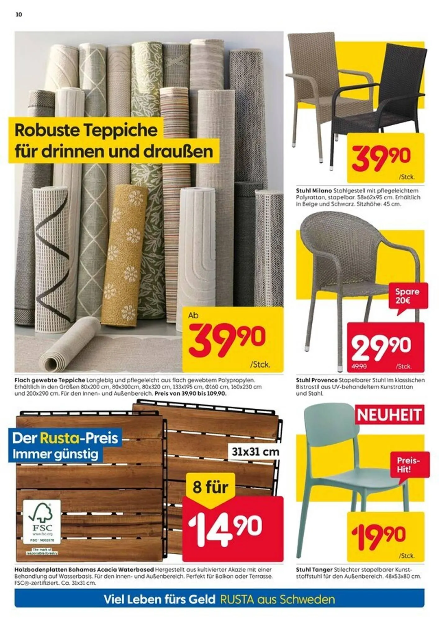 Rusta Prospekt von 5. April bis 11. April 2025 - Prospekt seite 10