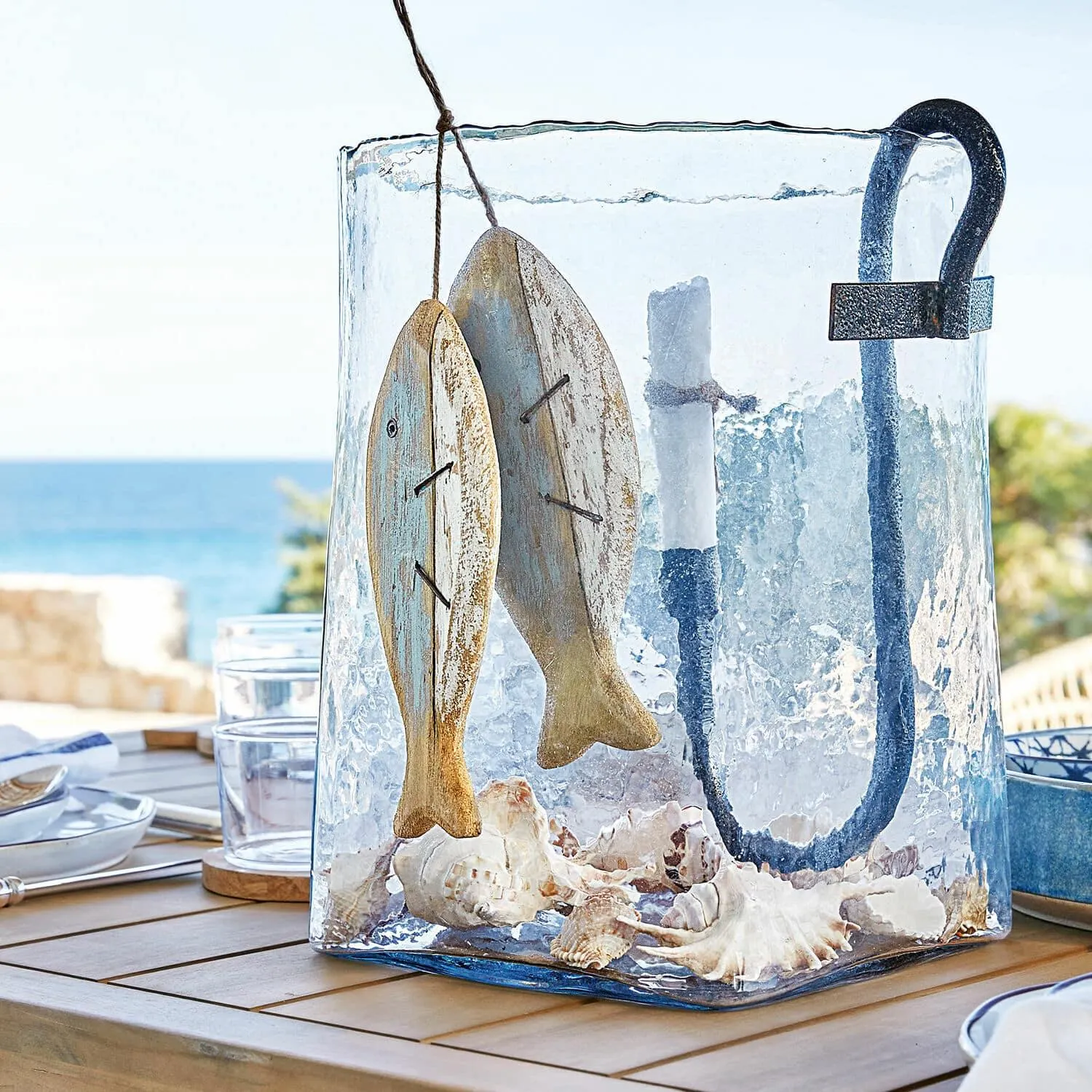 Deko-Fisch 2er Set Mindas