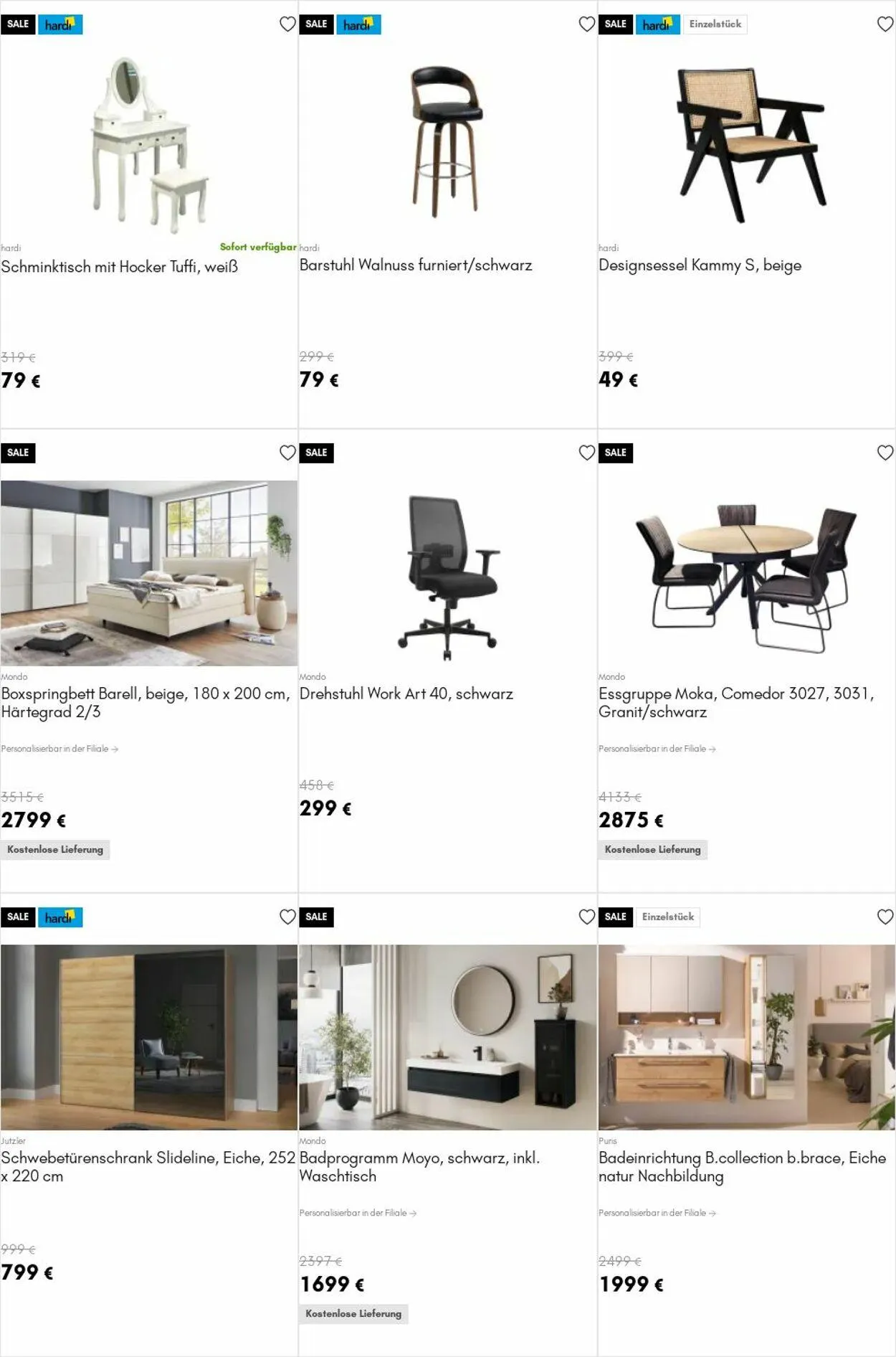 HARDECK Aktueller Prospekt von 21. Juli bis 30. Juli 2025 - Prospekt seite 23