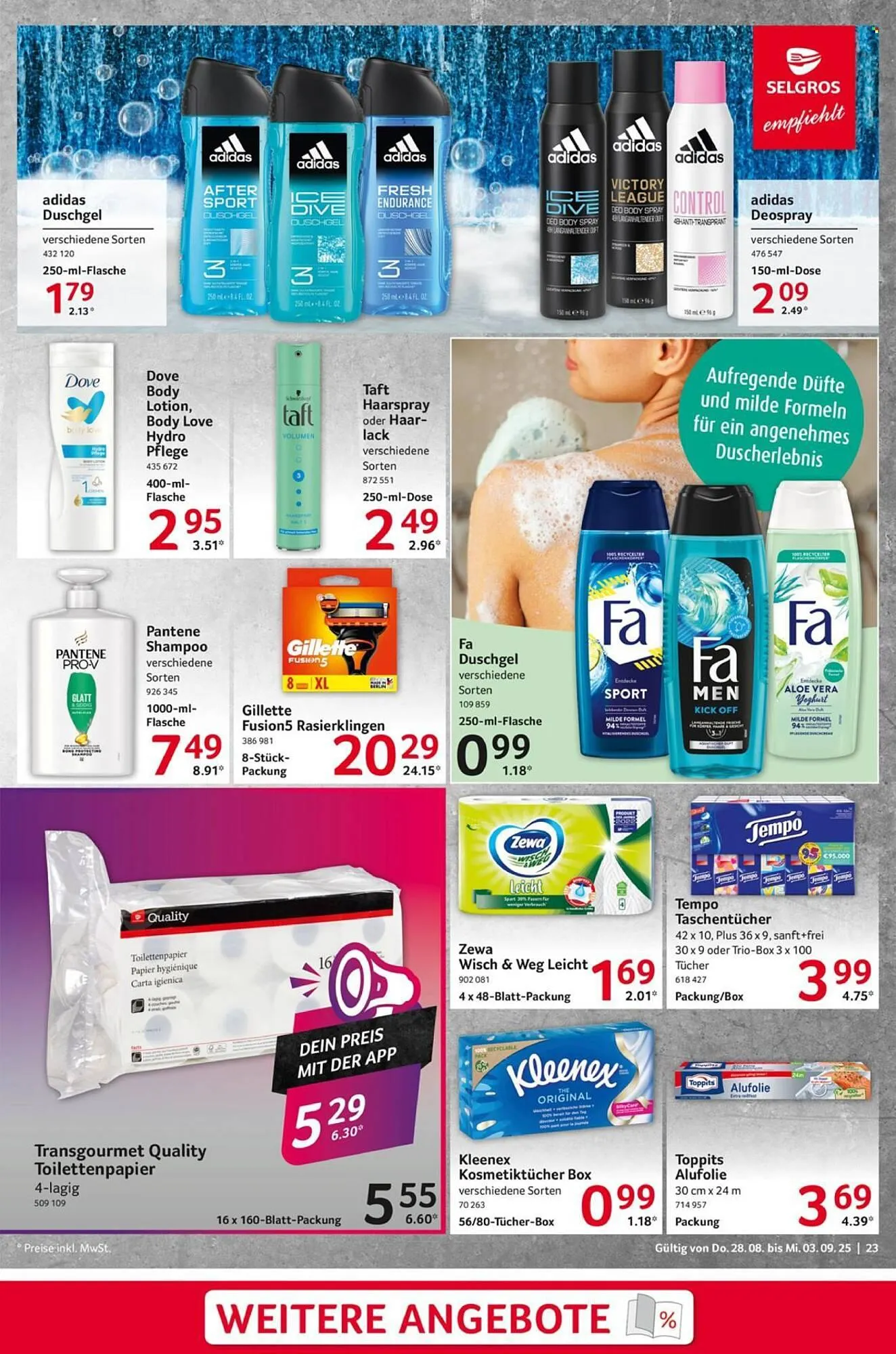 Selgros Prospekt von 28. August bis 3. September 2025 - Prospekt seite 23