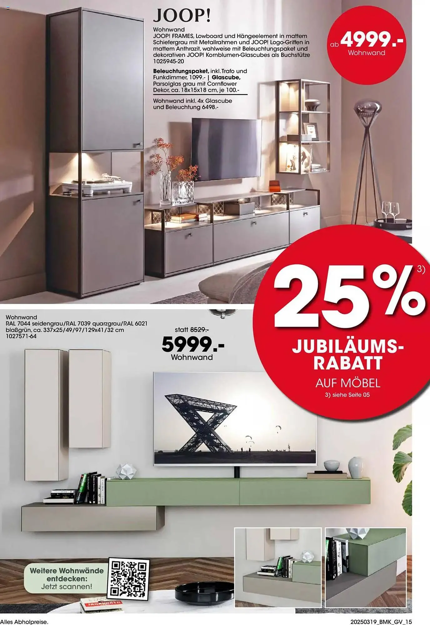 Möbel Martin Prospekt von 19. März bis 8. April 2025 - Prospekt seite 15