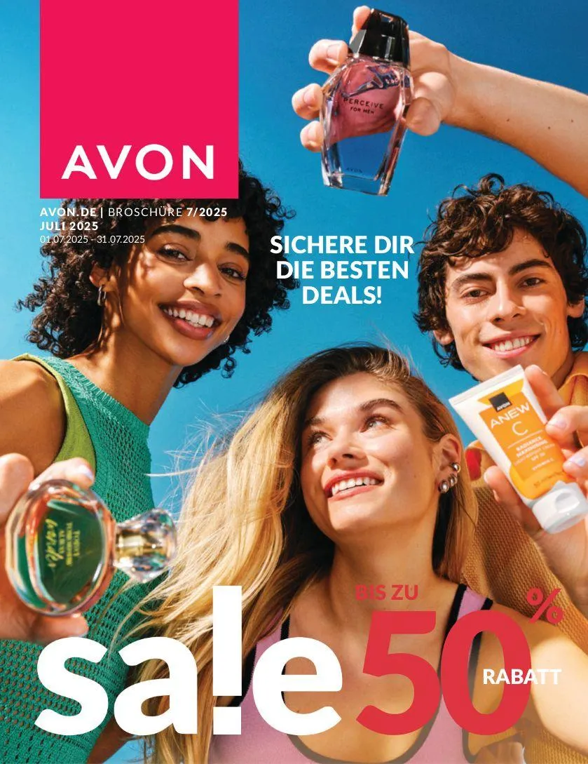 Avon Aktueller Prospekt von 9. Juli bis 23. Juli 2025 - Prospekt seite 1