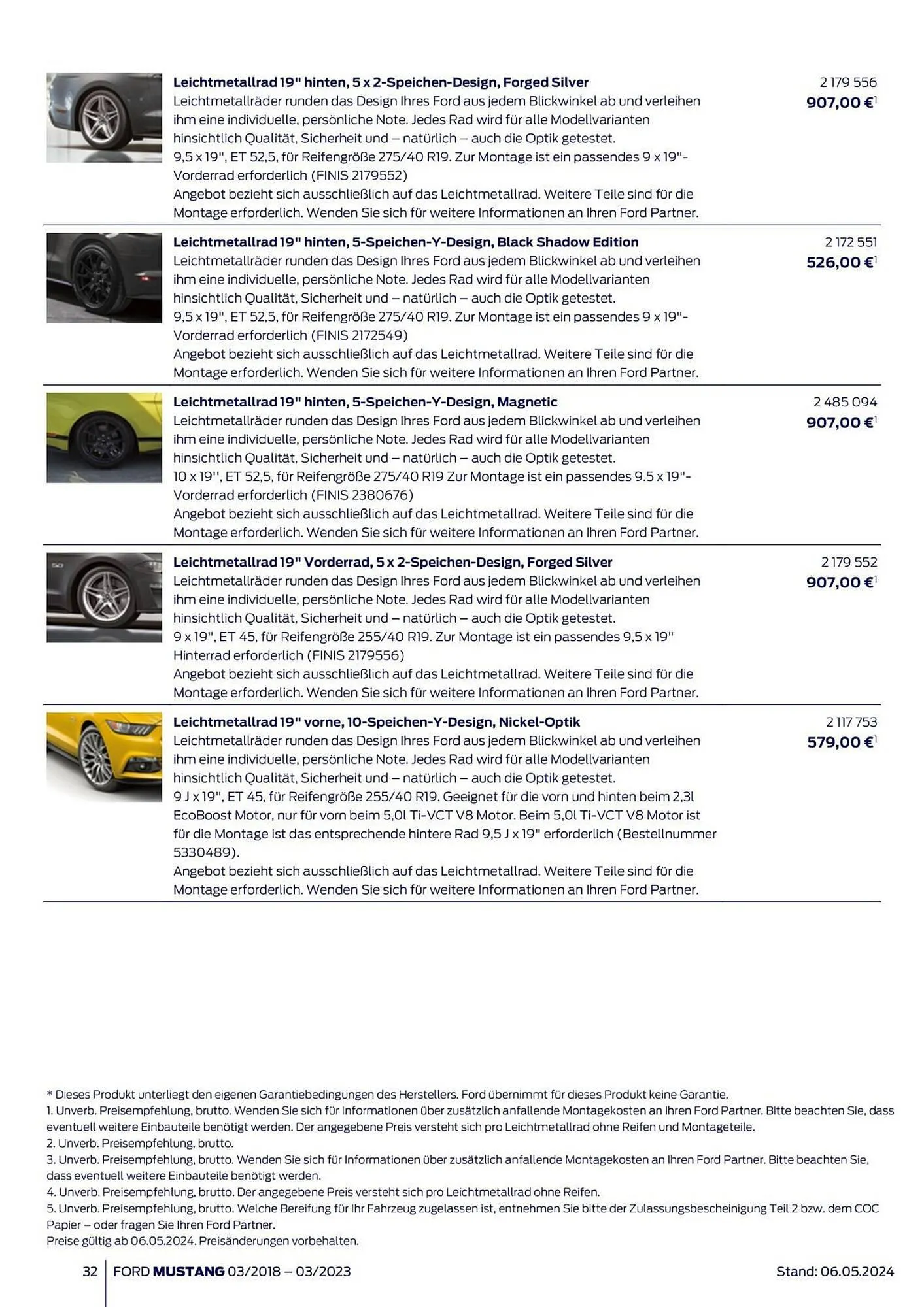 Ford Prospekt von 1. März bis 7. März 2025 - Prospekt seite 32