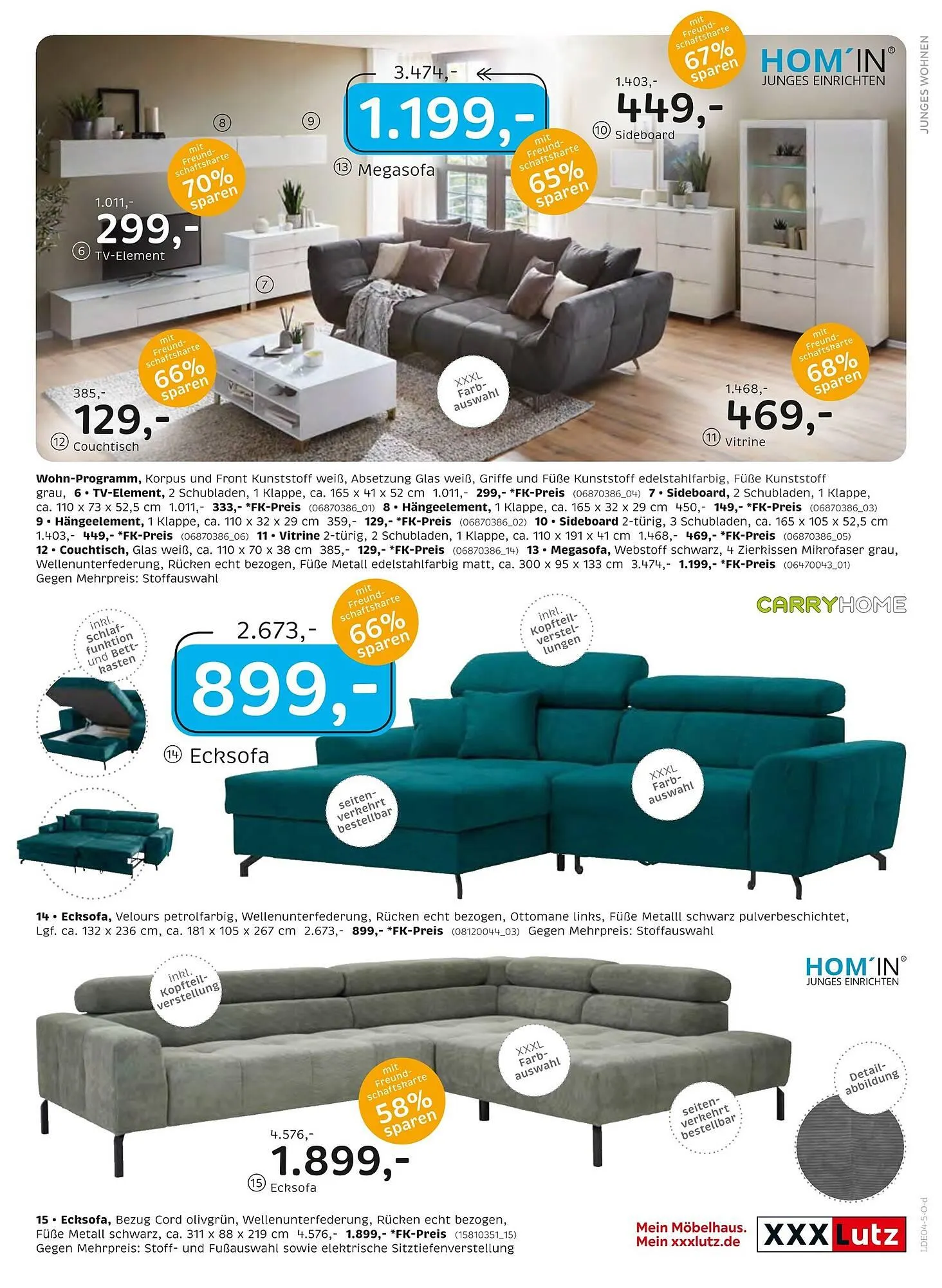 XXXLutz Prospekt von 21. April bis 27. April 2025 - Prospekt seite 25