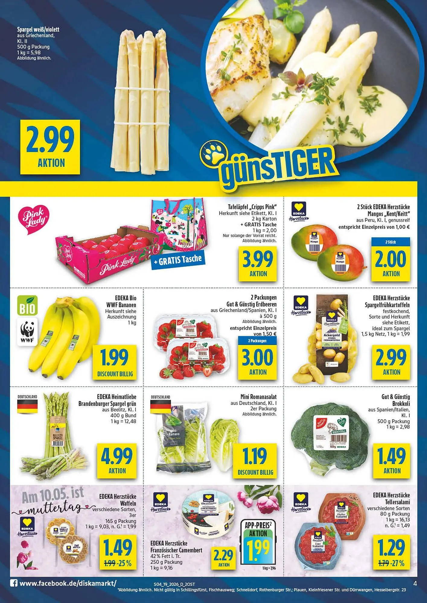Diska Prospekt von 4. Mai bis 9. Mai 2026 - Prospekt seite 4
