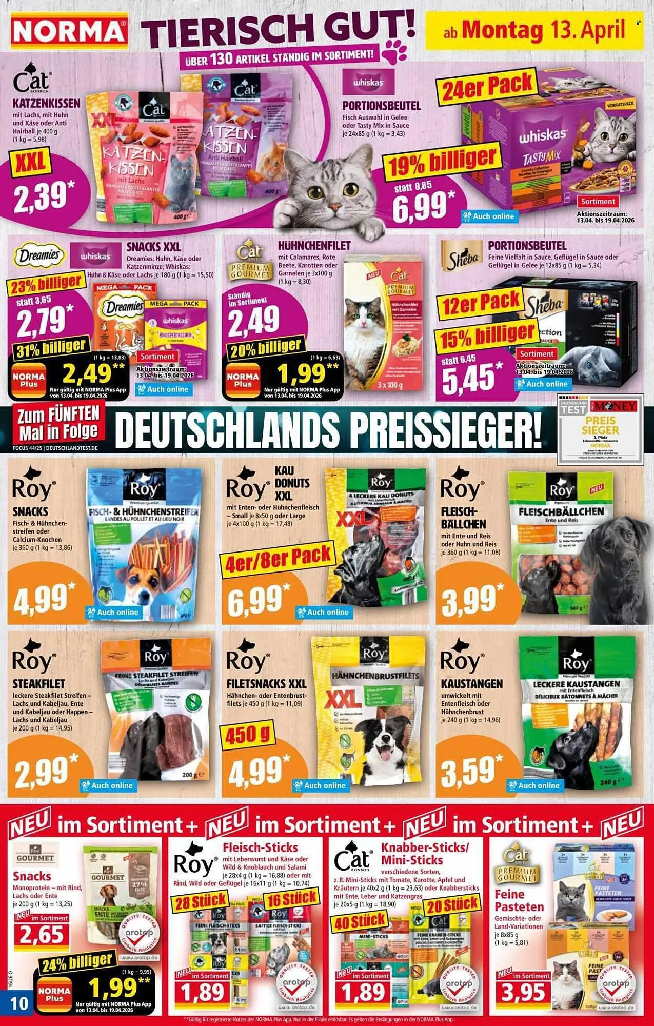 Norma Prospekt von 13. April bis 19. April 2026 - Prospekt seite 10