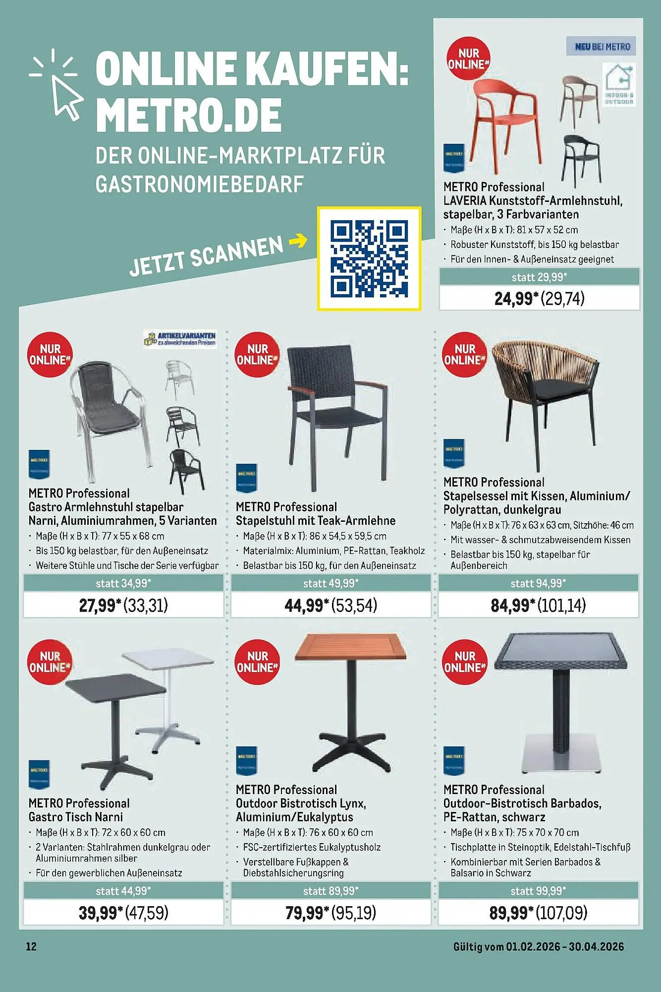METRO Prospekt von 8. Februar bis 14. Februar 2026 - Prospekt seite 12