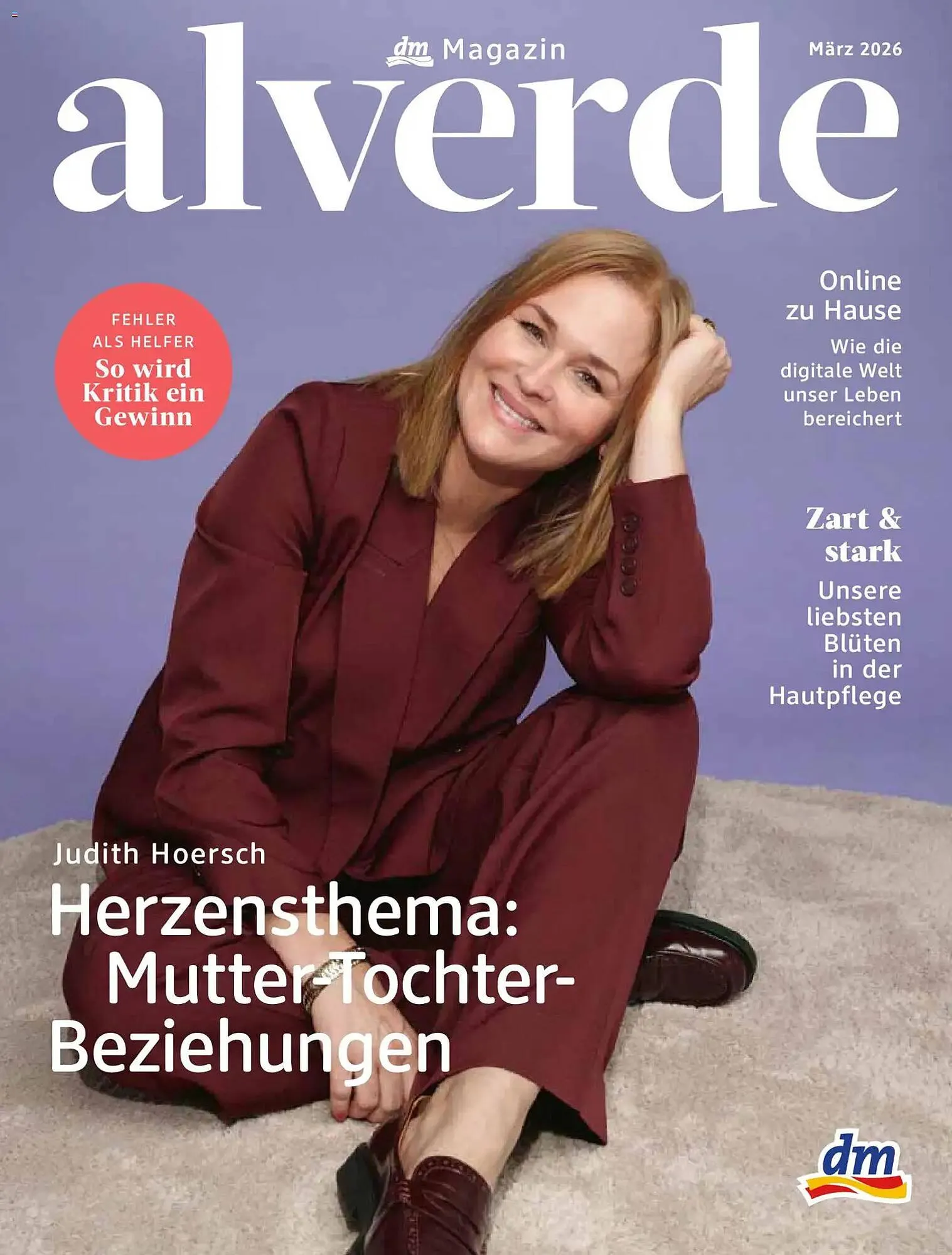 Dm drogerie Magazin von 1. März bis 31. März 2026 - Prospekt seite 1