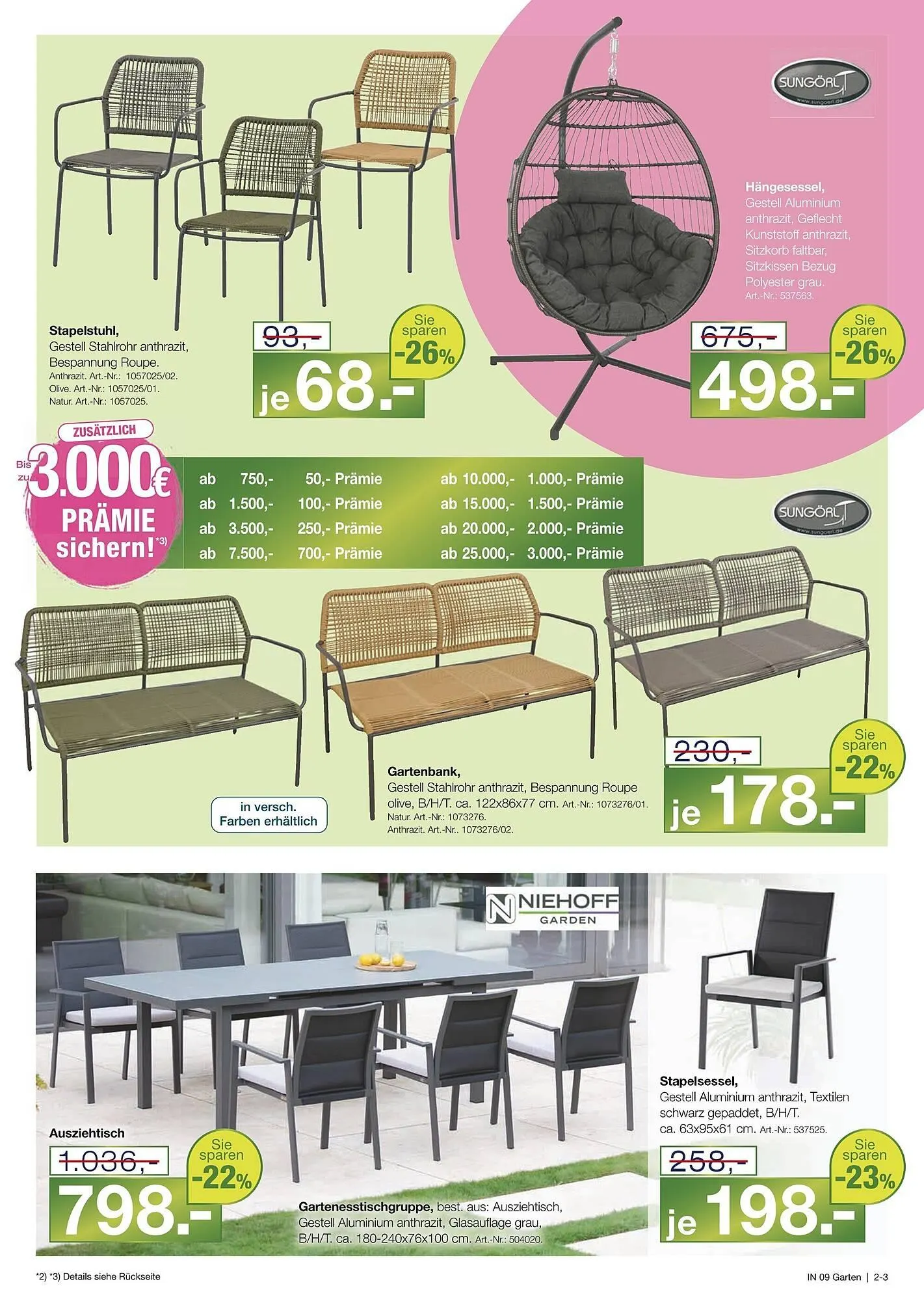 Möbel Inhofer Prospekt von 25. März bis 12. April 2025 - Prospekt seite 3