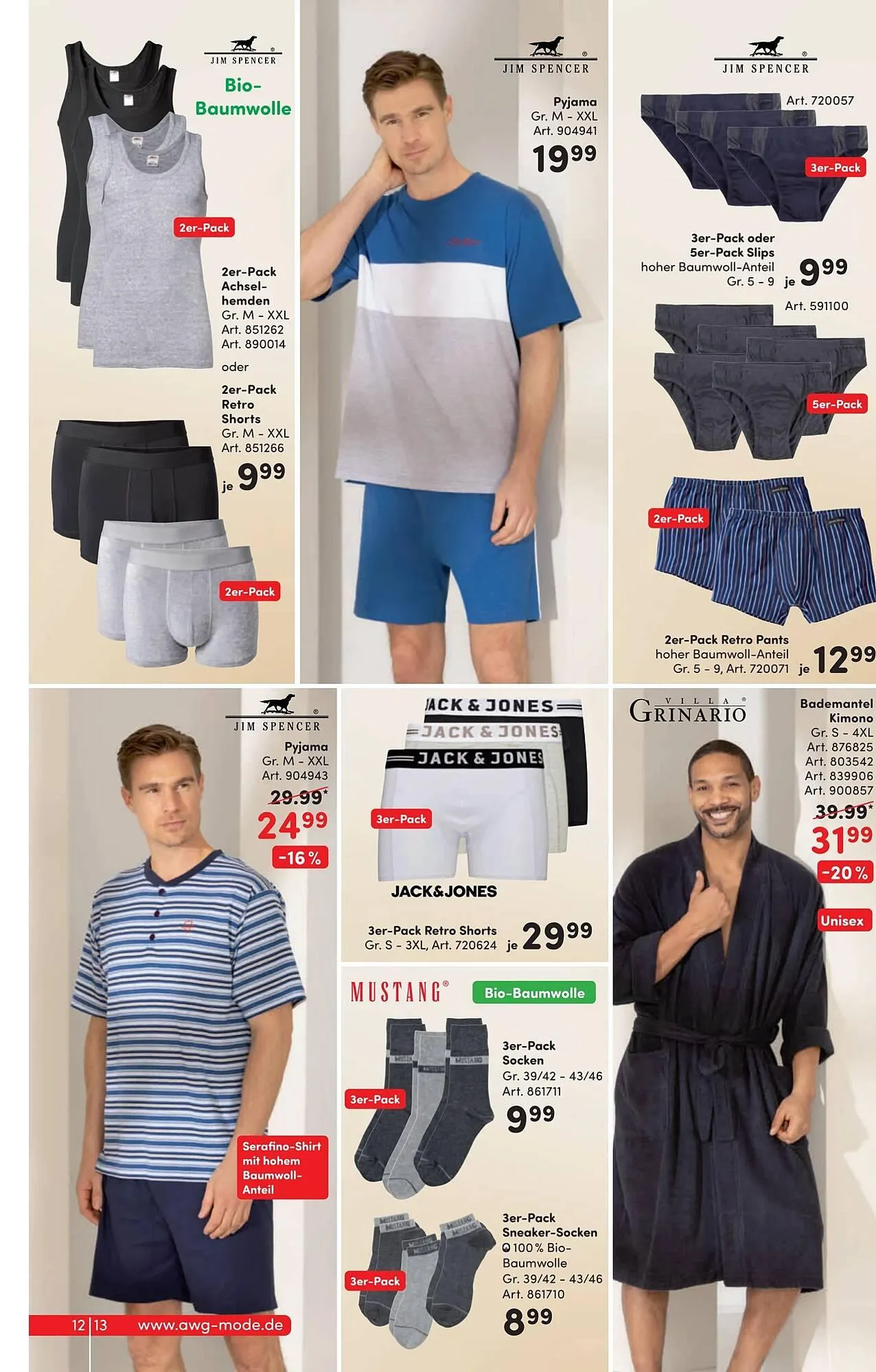 AWG Mode Prospekt von 1. März bis 16. März 2025 - Prospekt seite 12