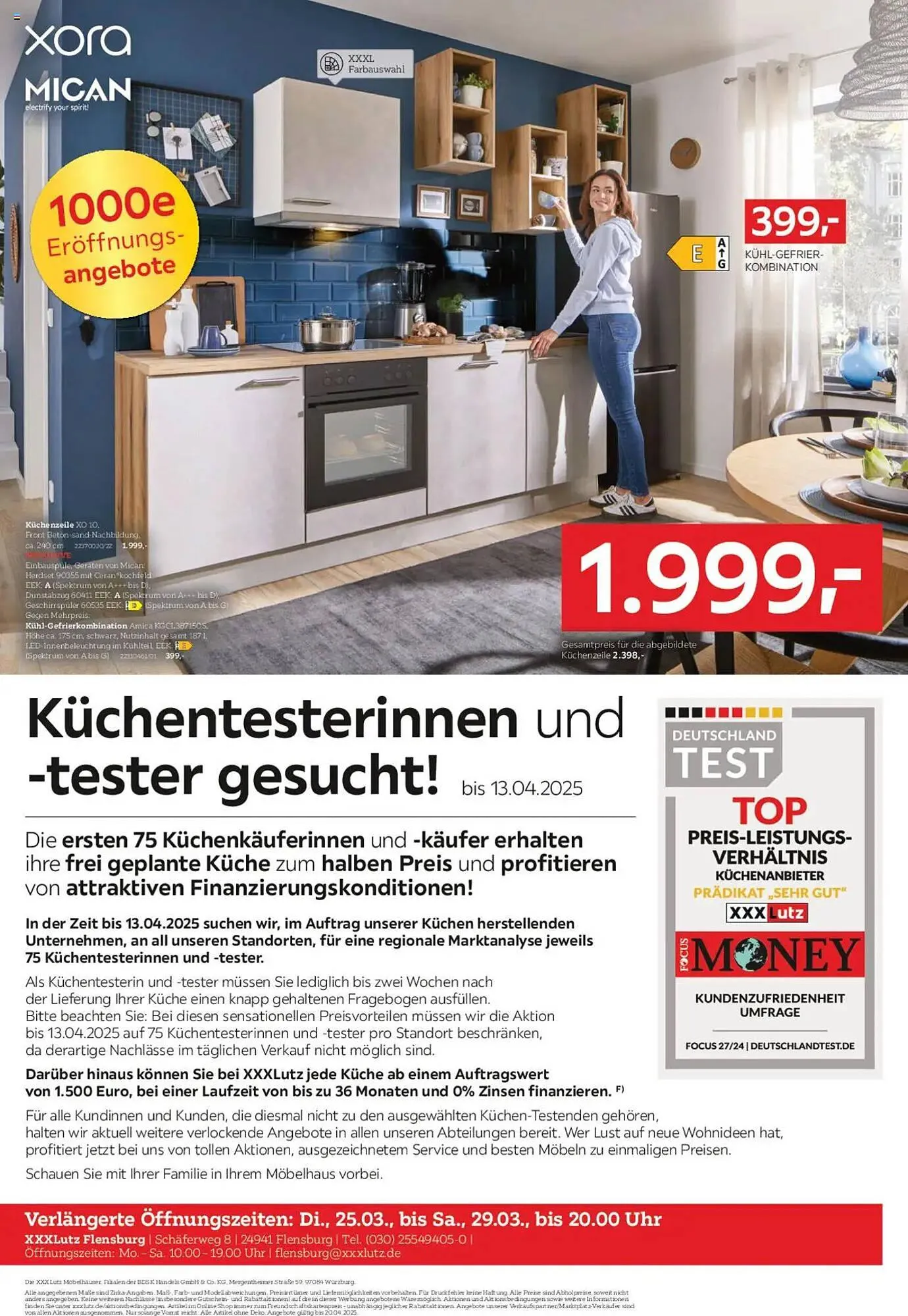 XXXLutz Prospekt von 22. März bis 20. April 2025 - Prospekt seite 2